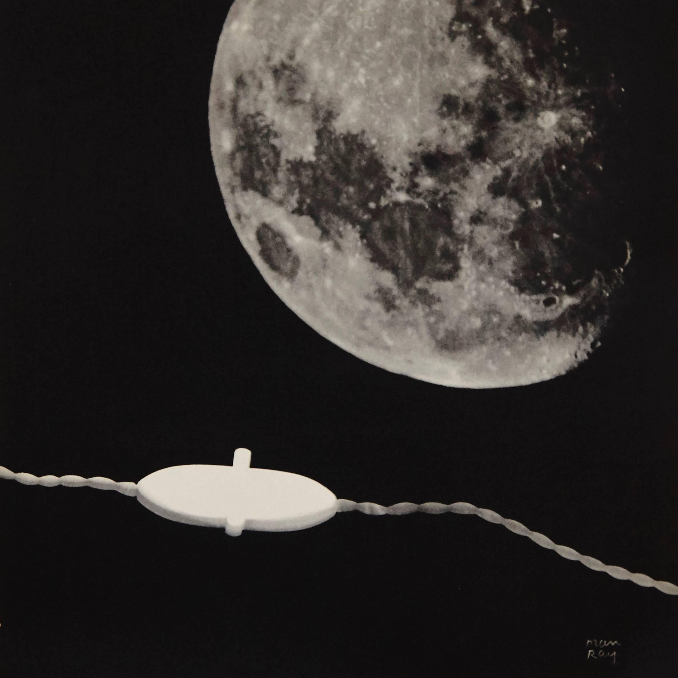 Rayograph Héliogravure by Man Ray for Compagnie Parisienne de Distribution d'Electricité, 1931.

Printed in Heliogravure and signed in the negative.
500 copies.

Man Ray (1890–1976) was an American visual artist who spent most of his career