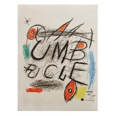 Joan Miro Umbracle Lithography, 1973 11
