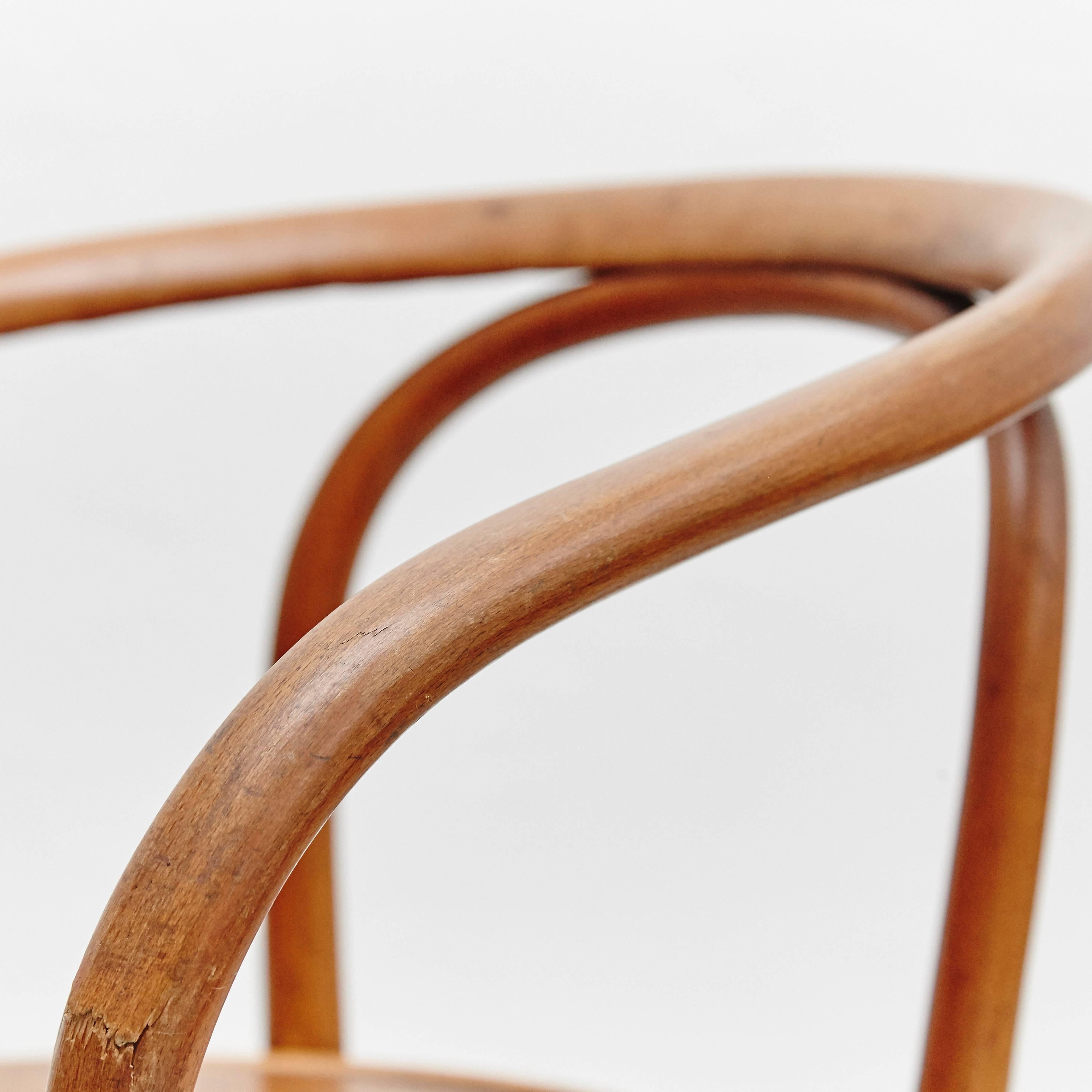 Wood Thonet 209 Armchair by August Thonet for Thonet, circa 1900