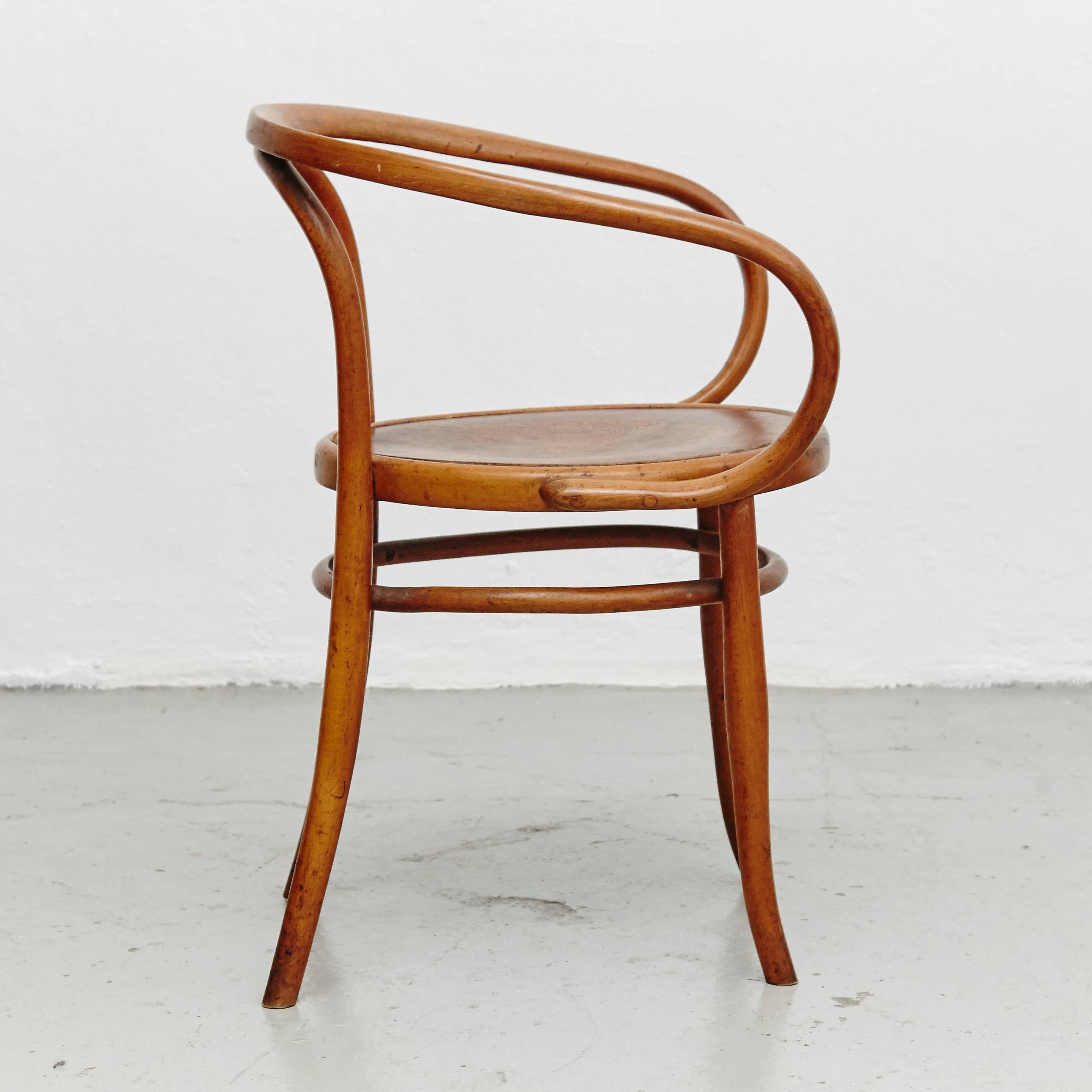 Thonet 209 Armchair by August Thonet for Thonet, circa 1900 In Good Condition In Barcelona, Barcelona