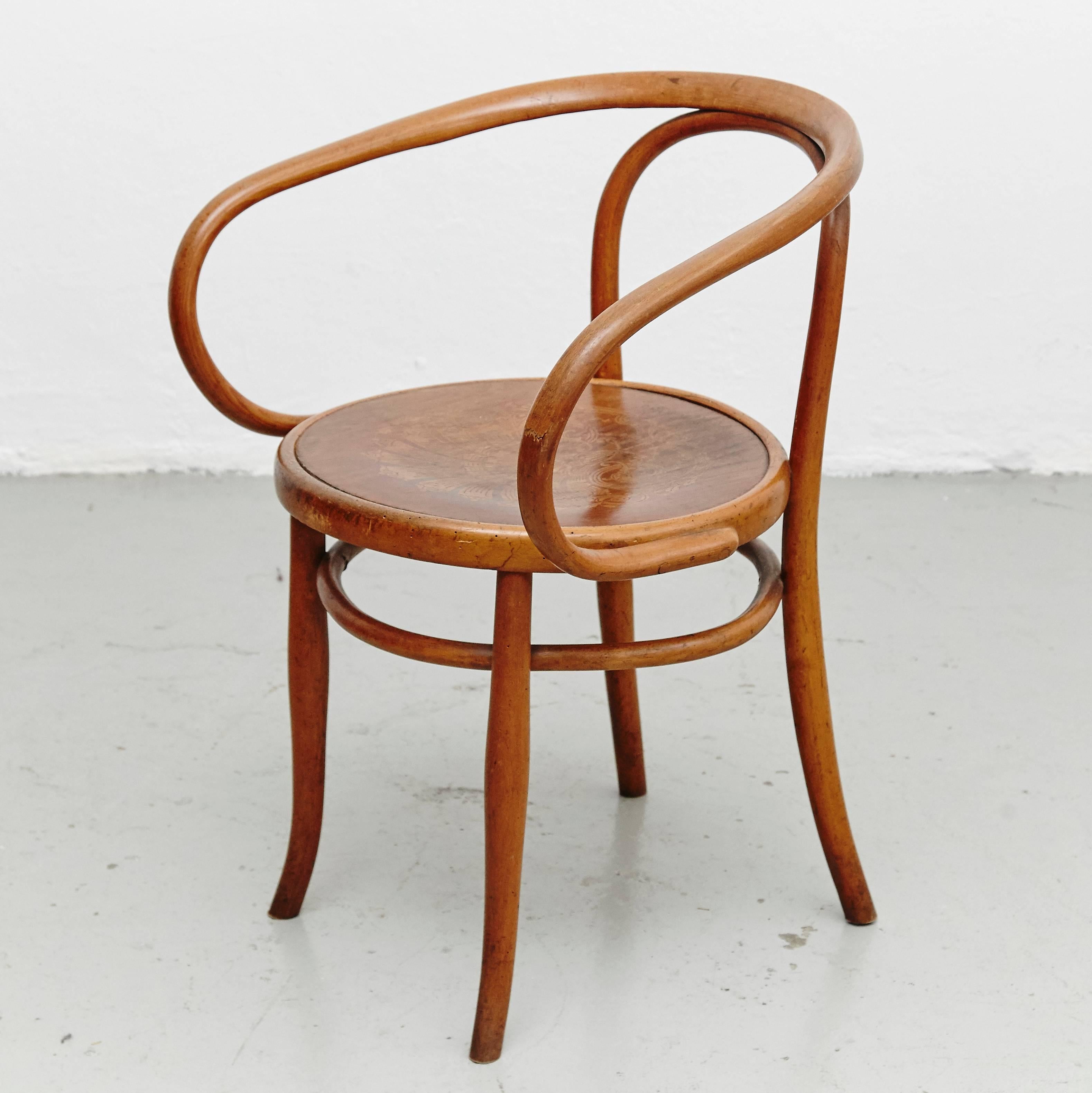 Early 20th Century Thonet 209 Armchair by August Thonet for Thonet, circa 1900