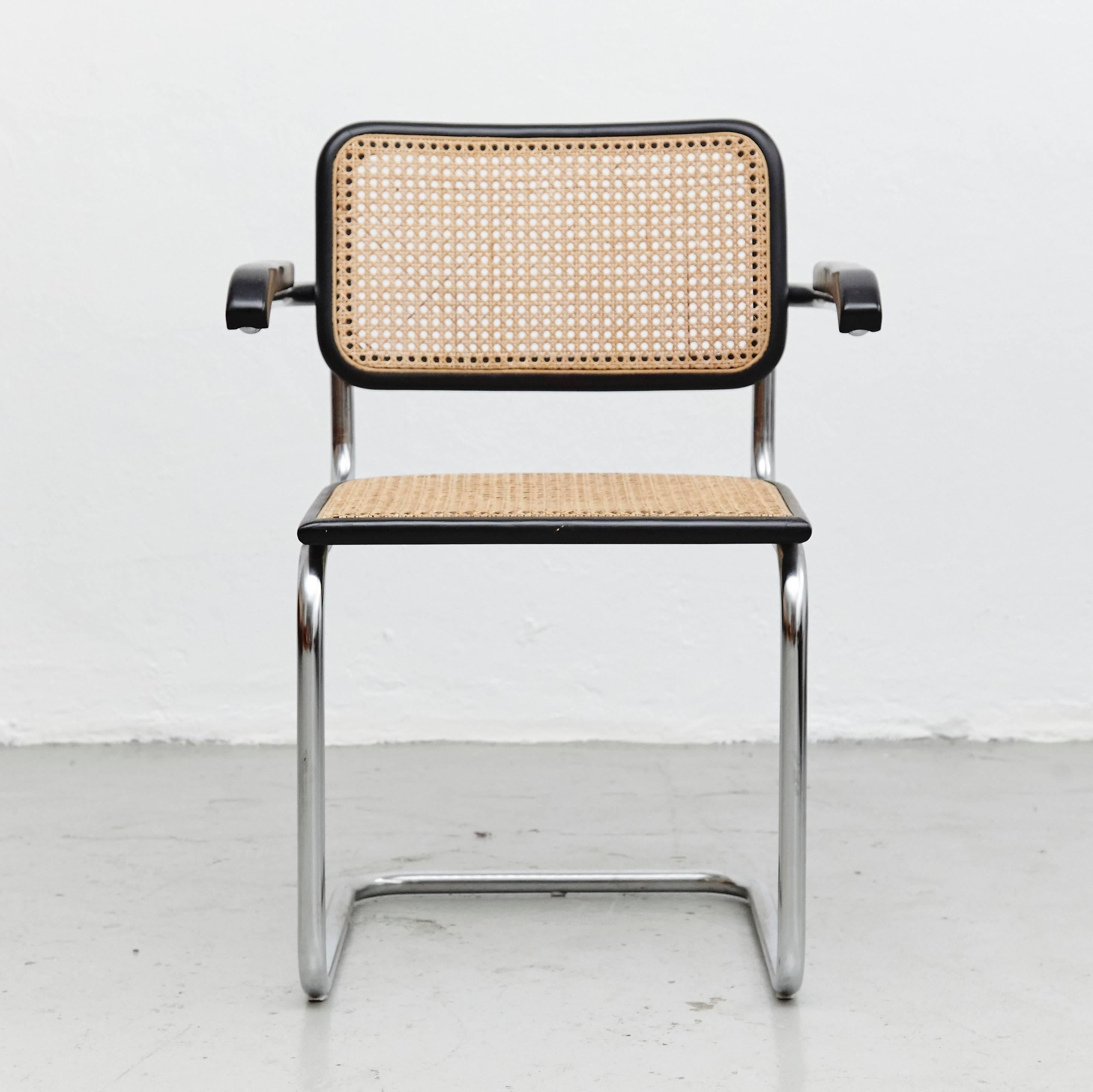 Mid-Century Modern Pair of Marcel Breuer Cesca Chairs