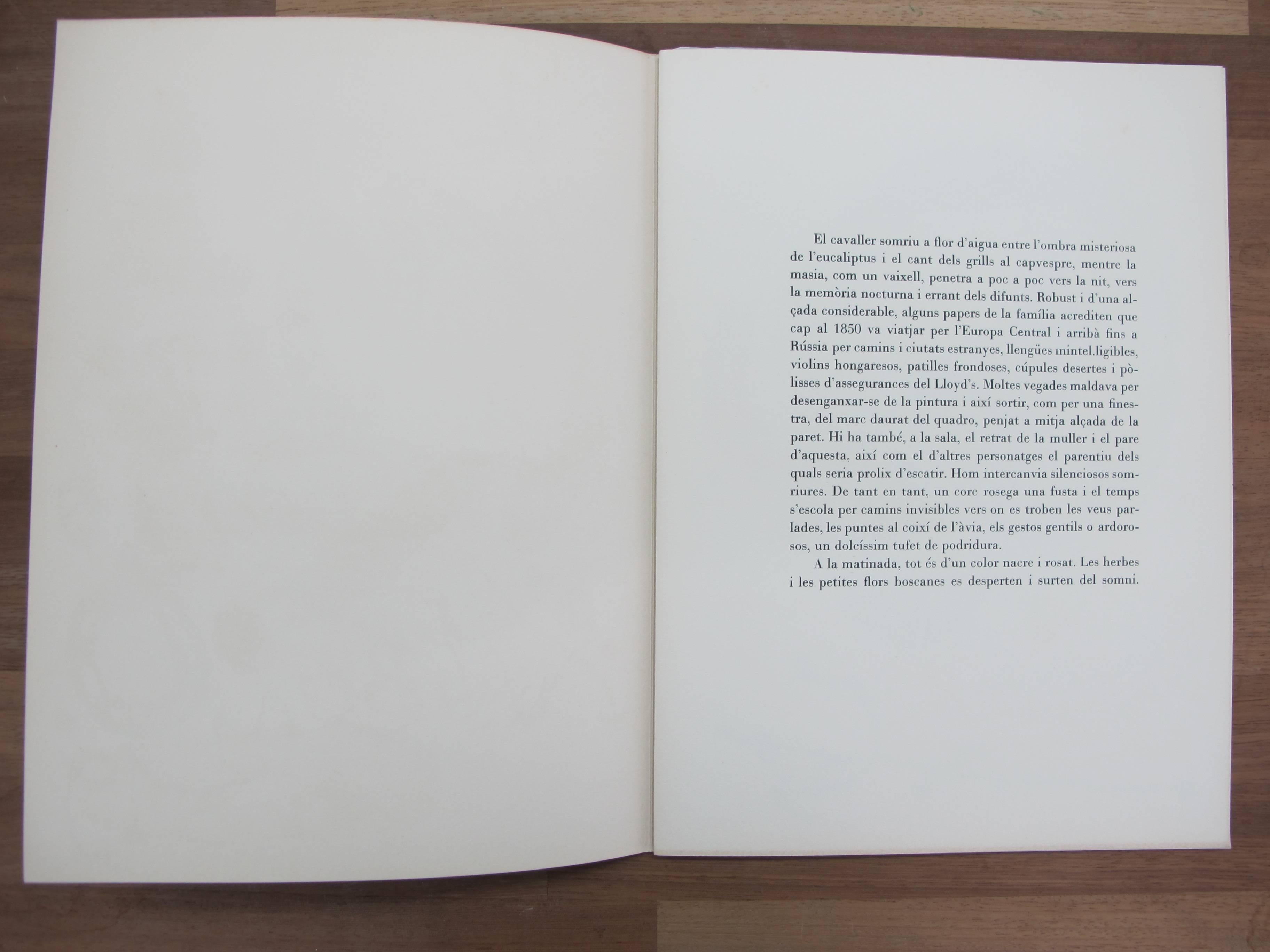 Spanish Joan Miró Album 19 with Four Original Lithographs