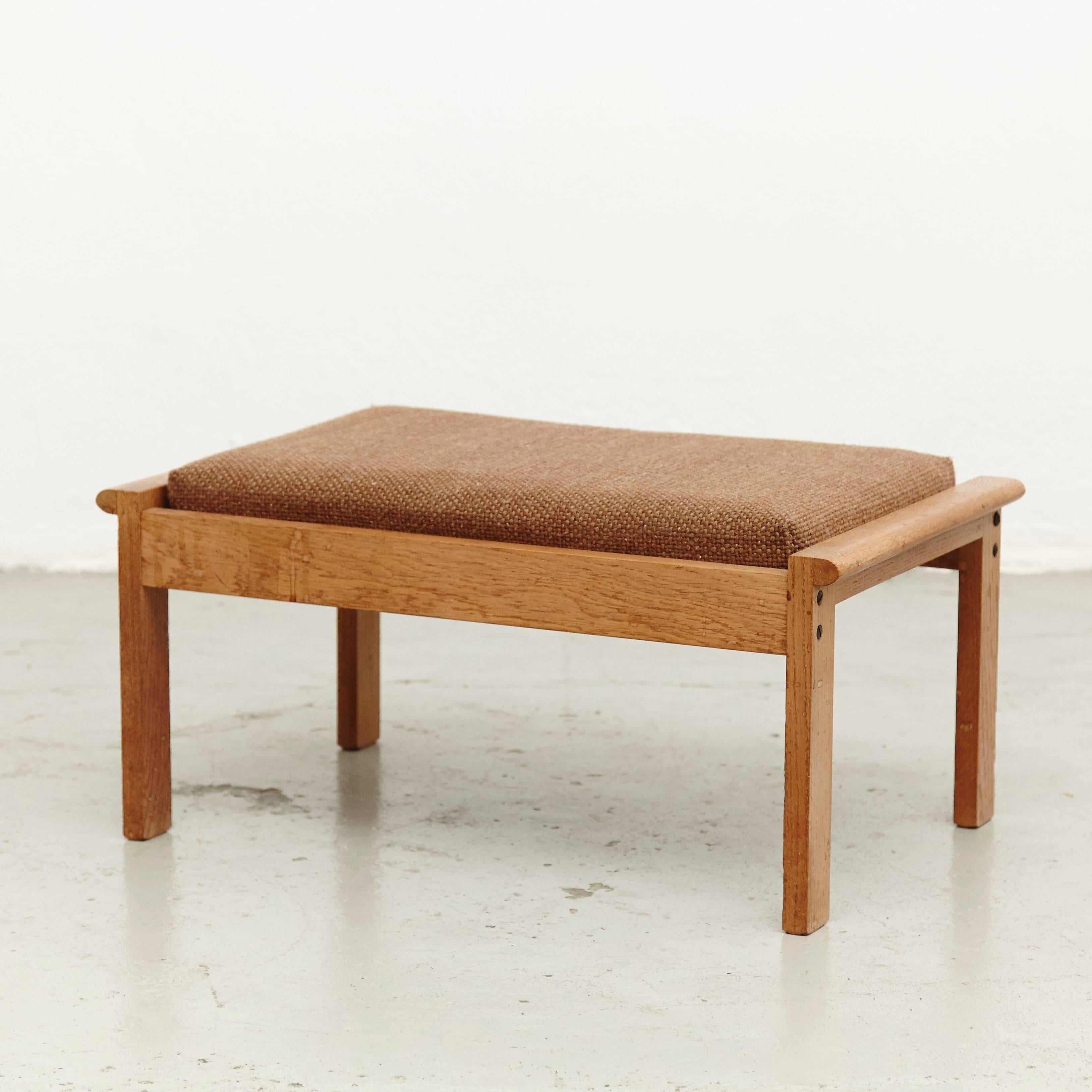 Mid-Century Modern Scandinavian Stool, circa 1960