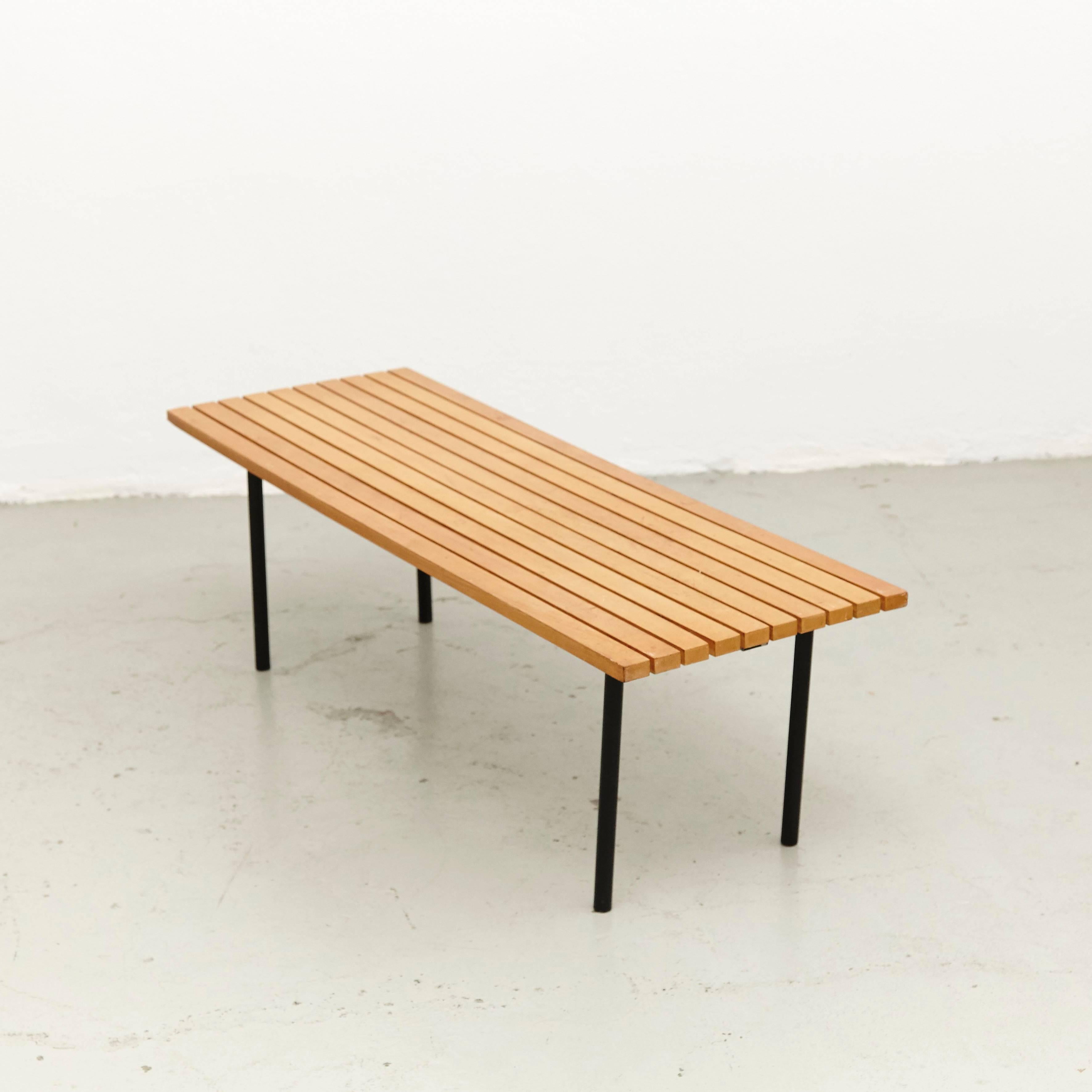 Mid-Century Modern Micentury Formalist Bench, circa 1950