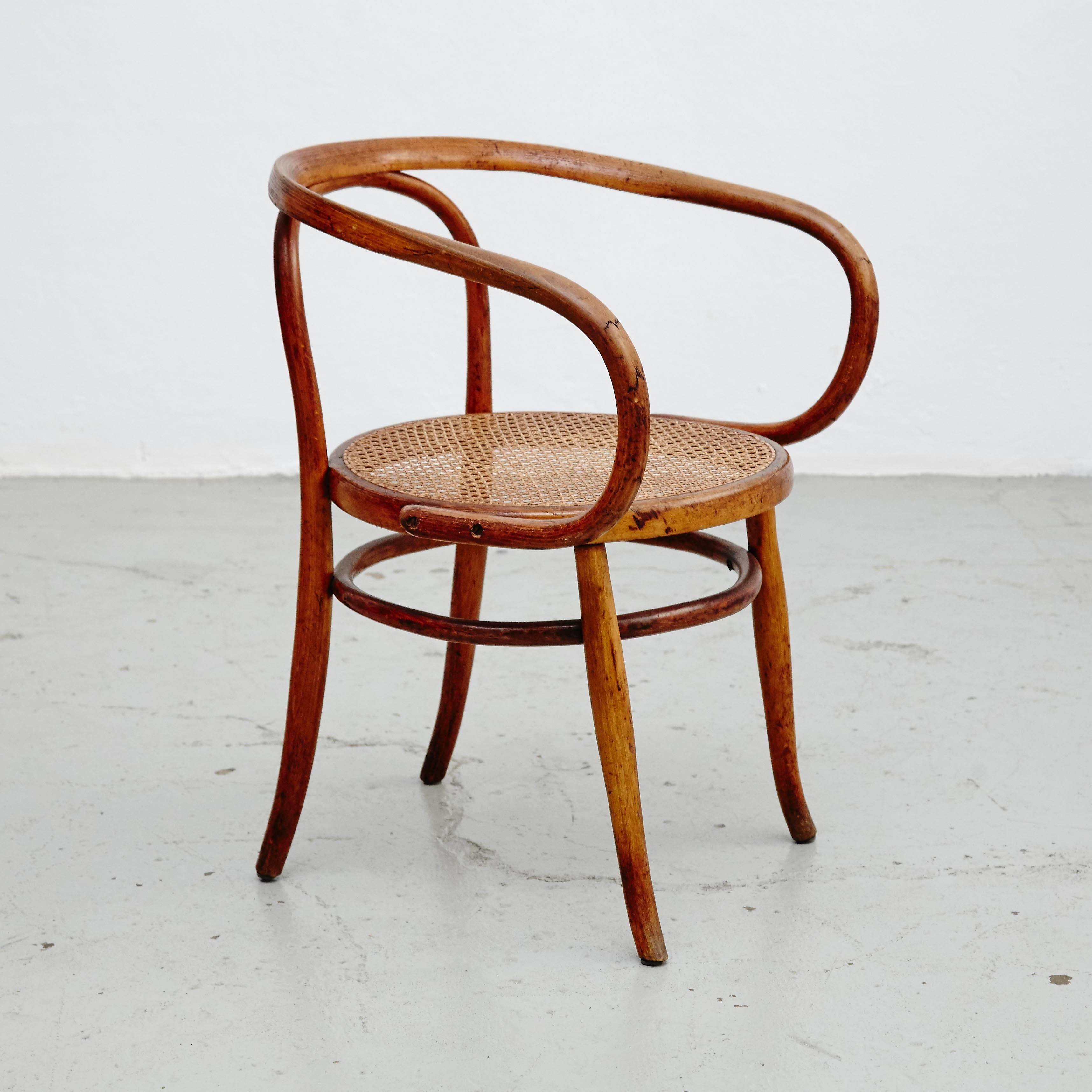 German Set of Nine Thonet Armchairs by Auguste Thonet for Thonet