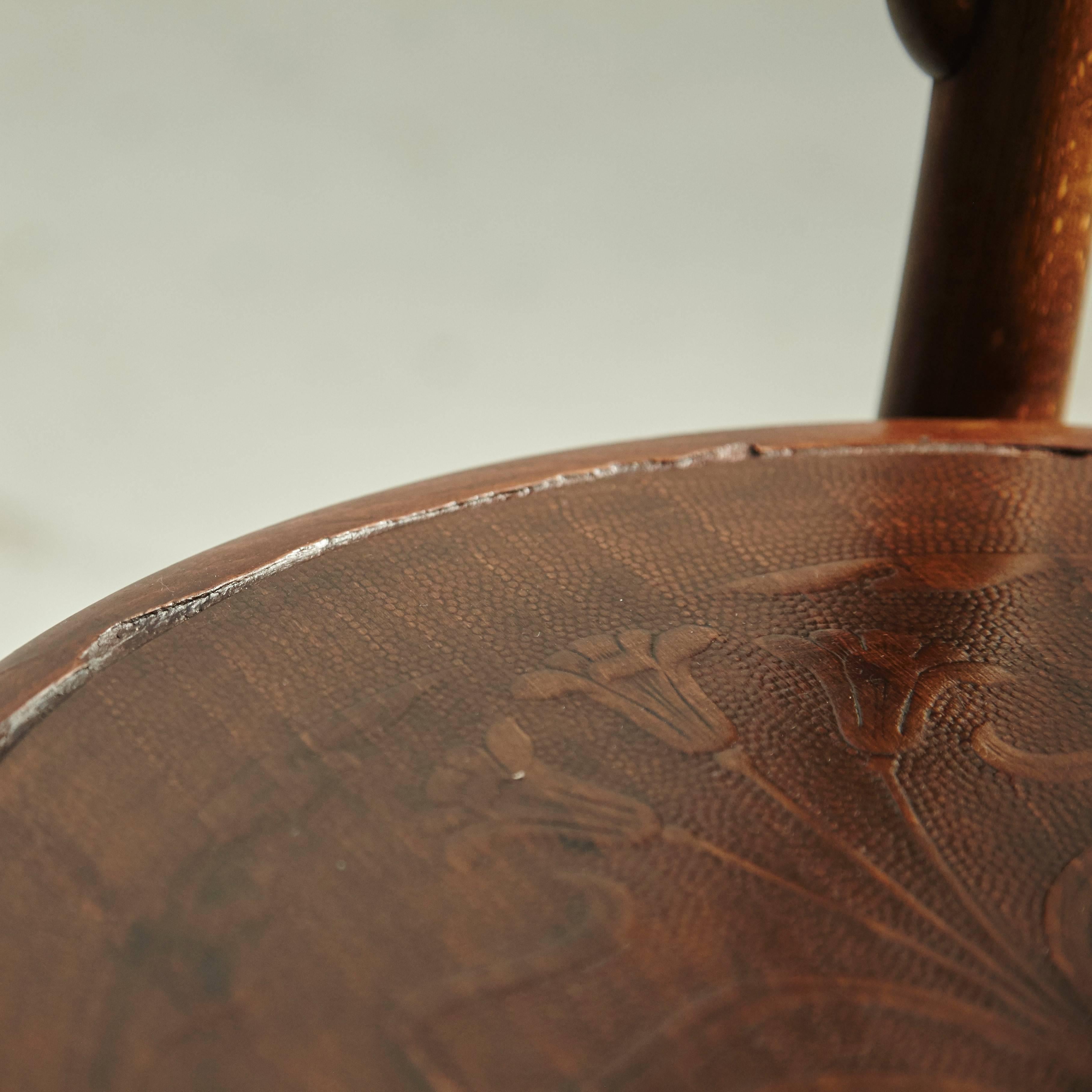Early 20th Century Pair of Chairs by August Thonet for Thonet, circa 1900