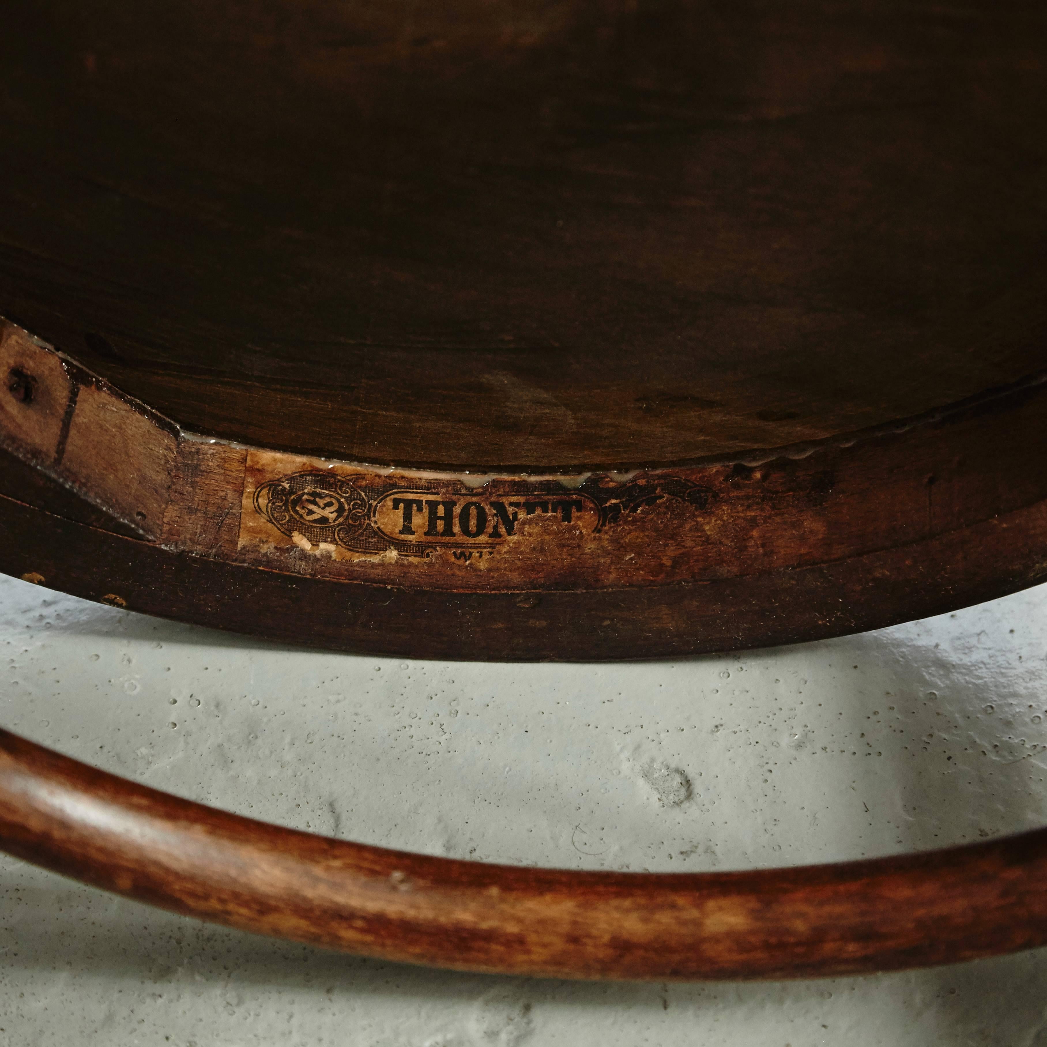 Bentwood Pair of Chairs by August Thonet for Thonet, circa 1900