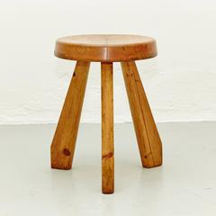 Charlotte Perriand Sandoz Stool, France, 1960s