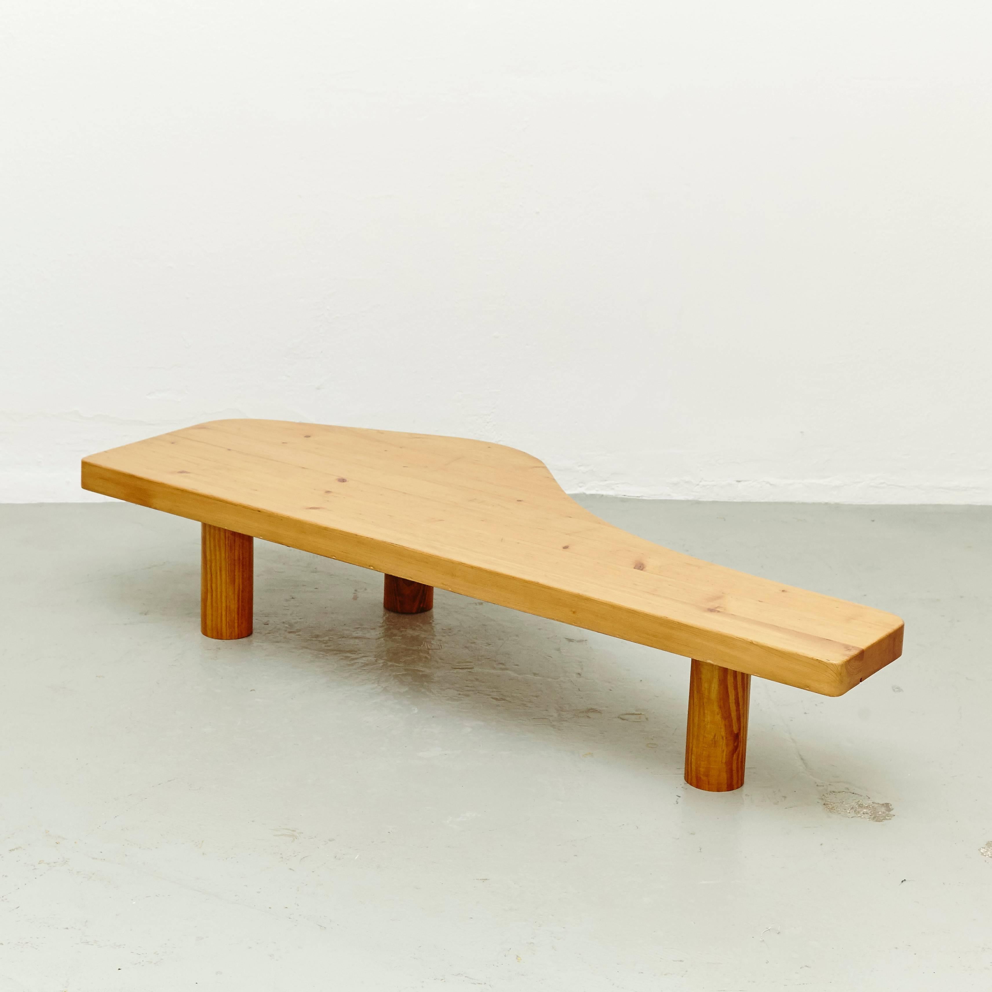 Mid-Century Modern Charlotte Perriand Free-Form Low Table, circa 1960