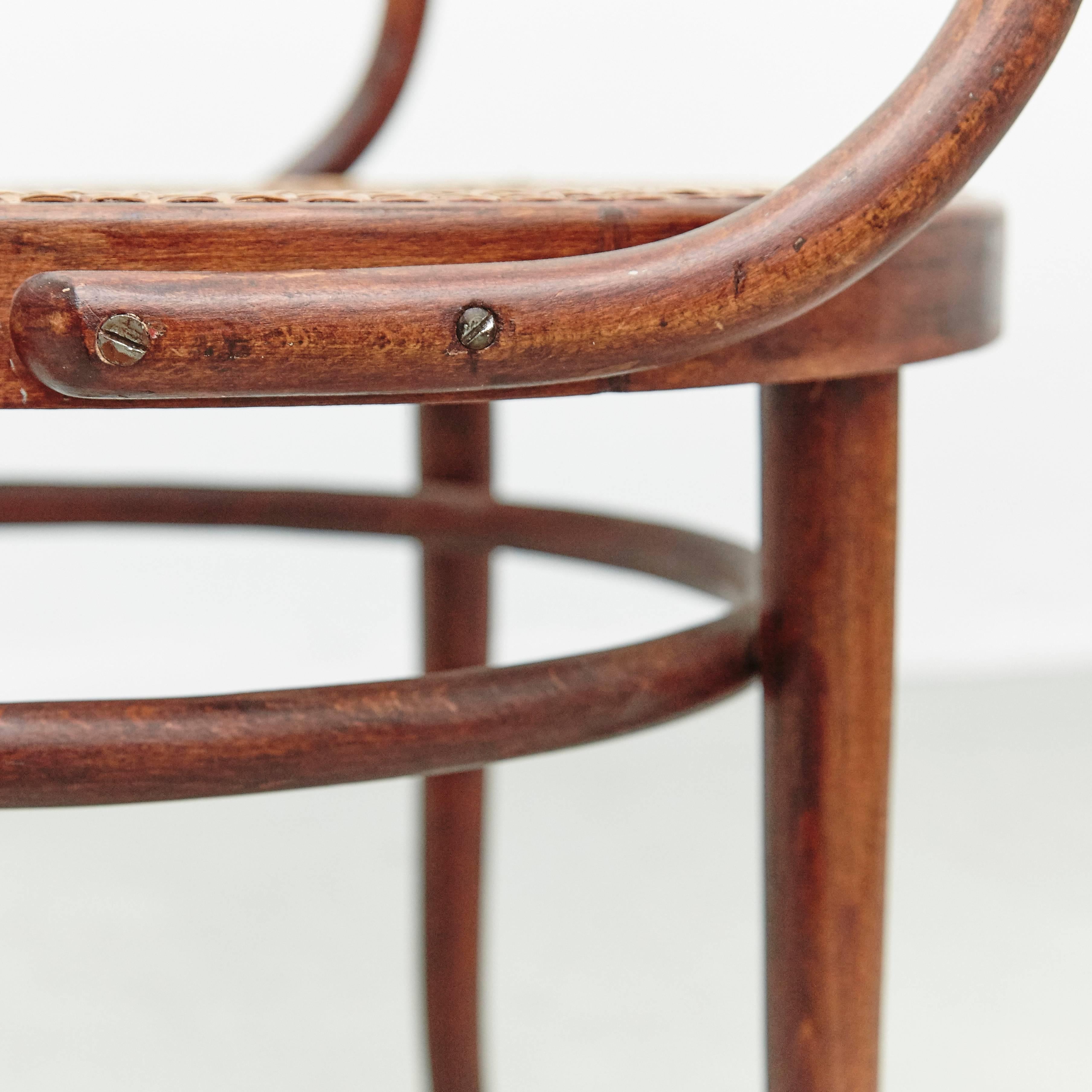 Wood Armchair Manufactured by Ligna, circa 1940