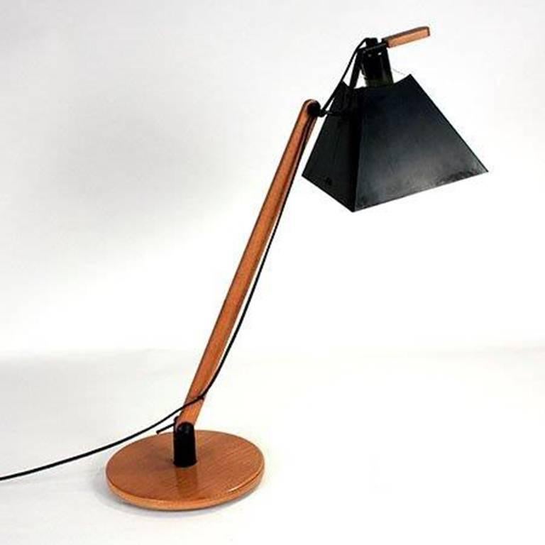 Mid-Century Modern Table Lamp by Gemma Bernal, circa 1970