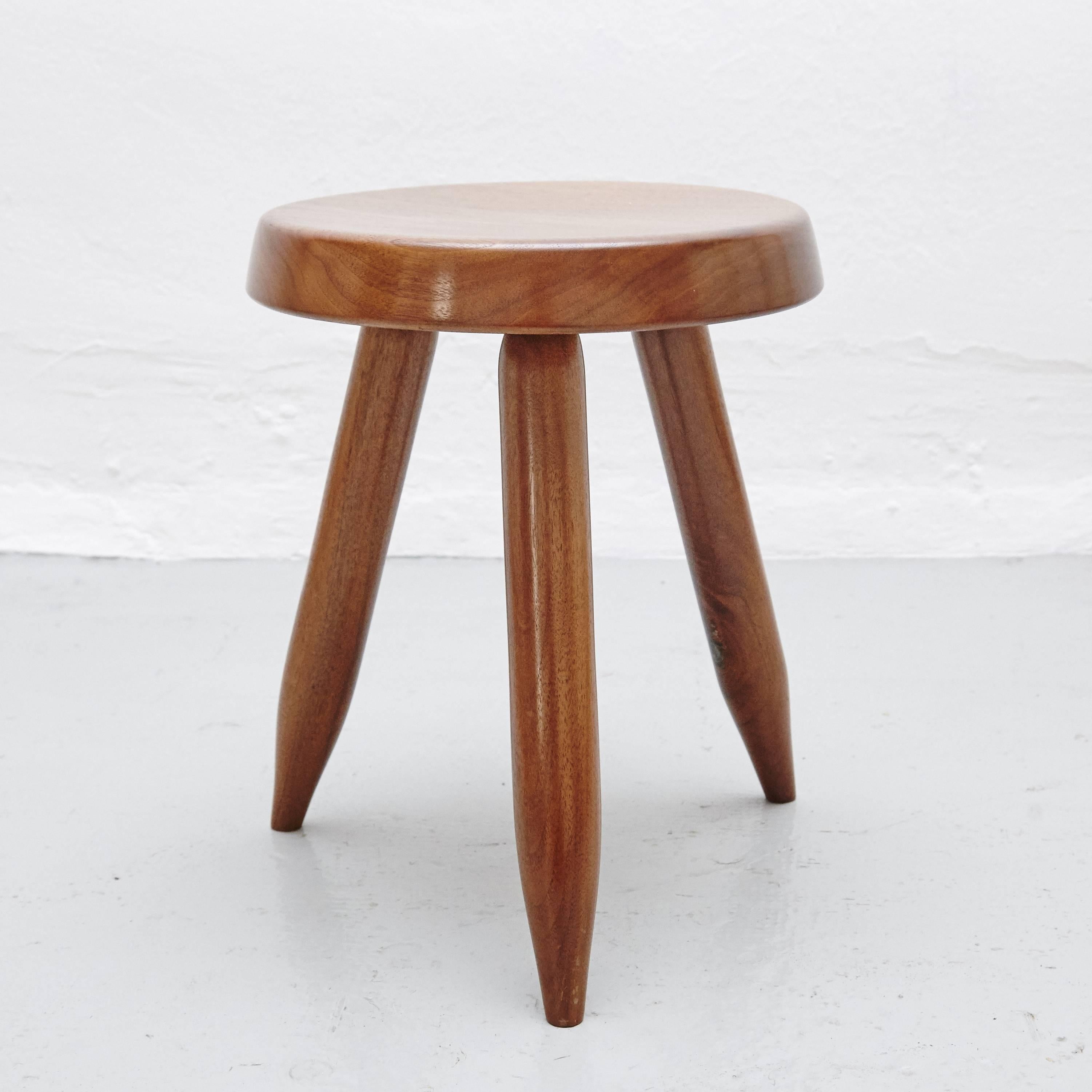 Mid-Century Modern Stool after Charlotte Perriand