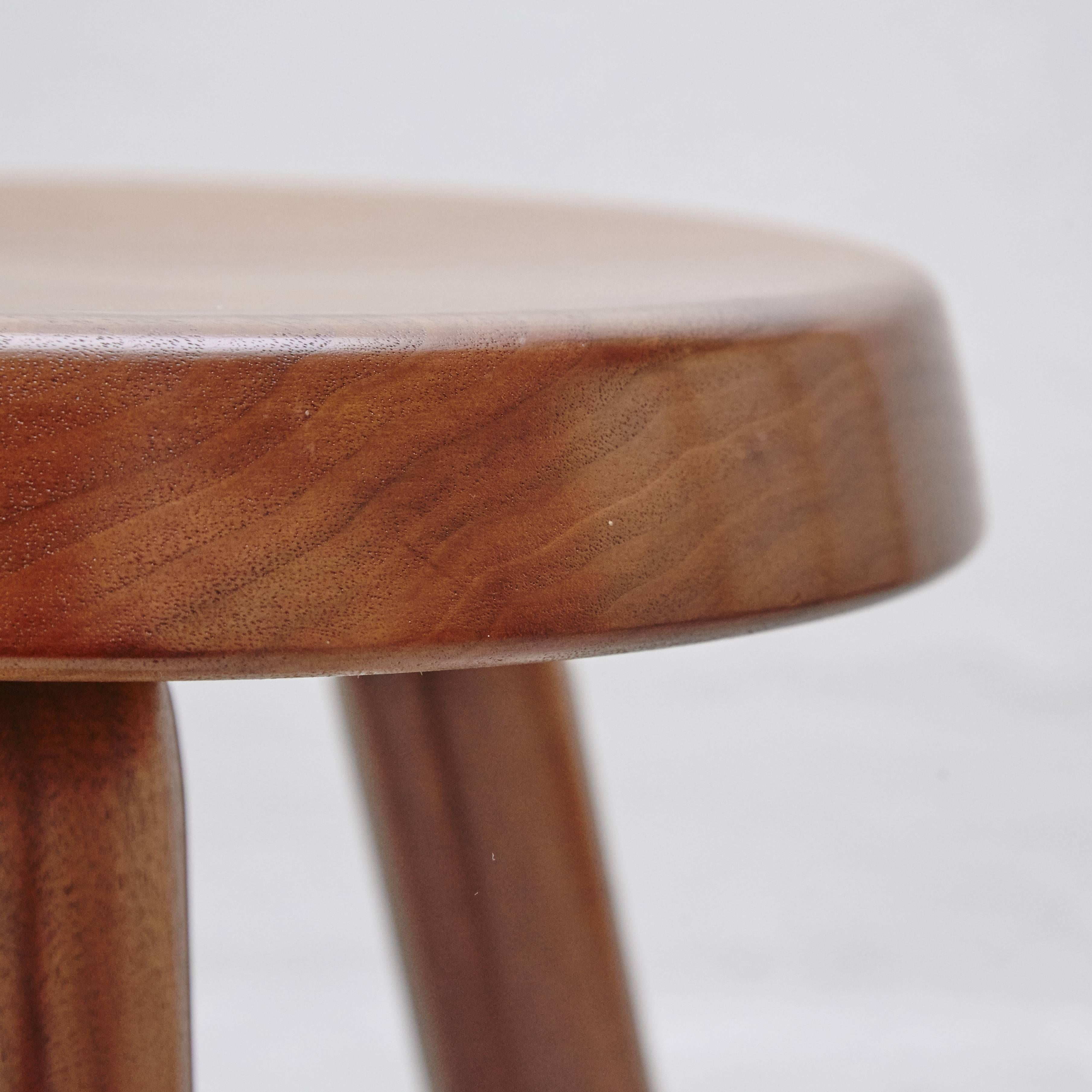 Late 20th Century Stool after Charlotte Perriand