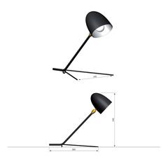 Serge Mouille Cocotte Lamp