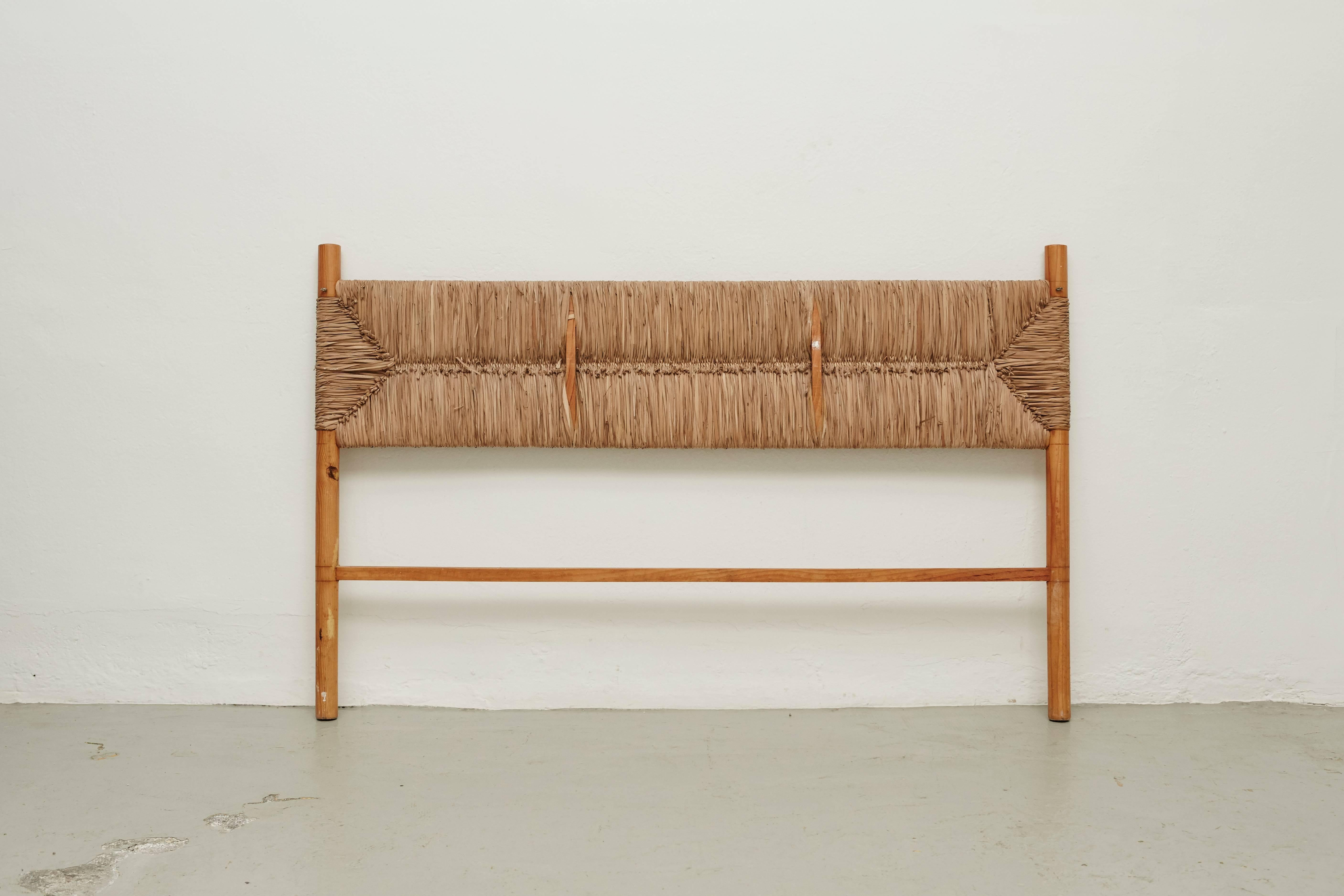 Mid-Century Modern Headboard in the Style of Charlotte Perriand, circa 1960
