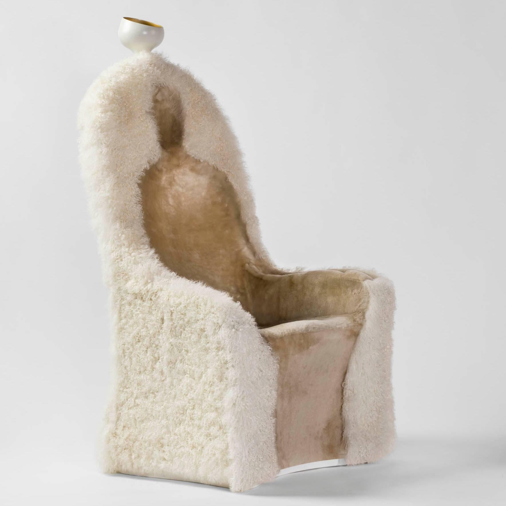 Armchair designed by Salvador Dali manufactured in Spain from BD.

