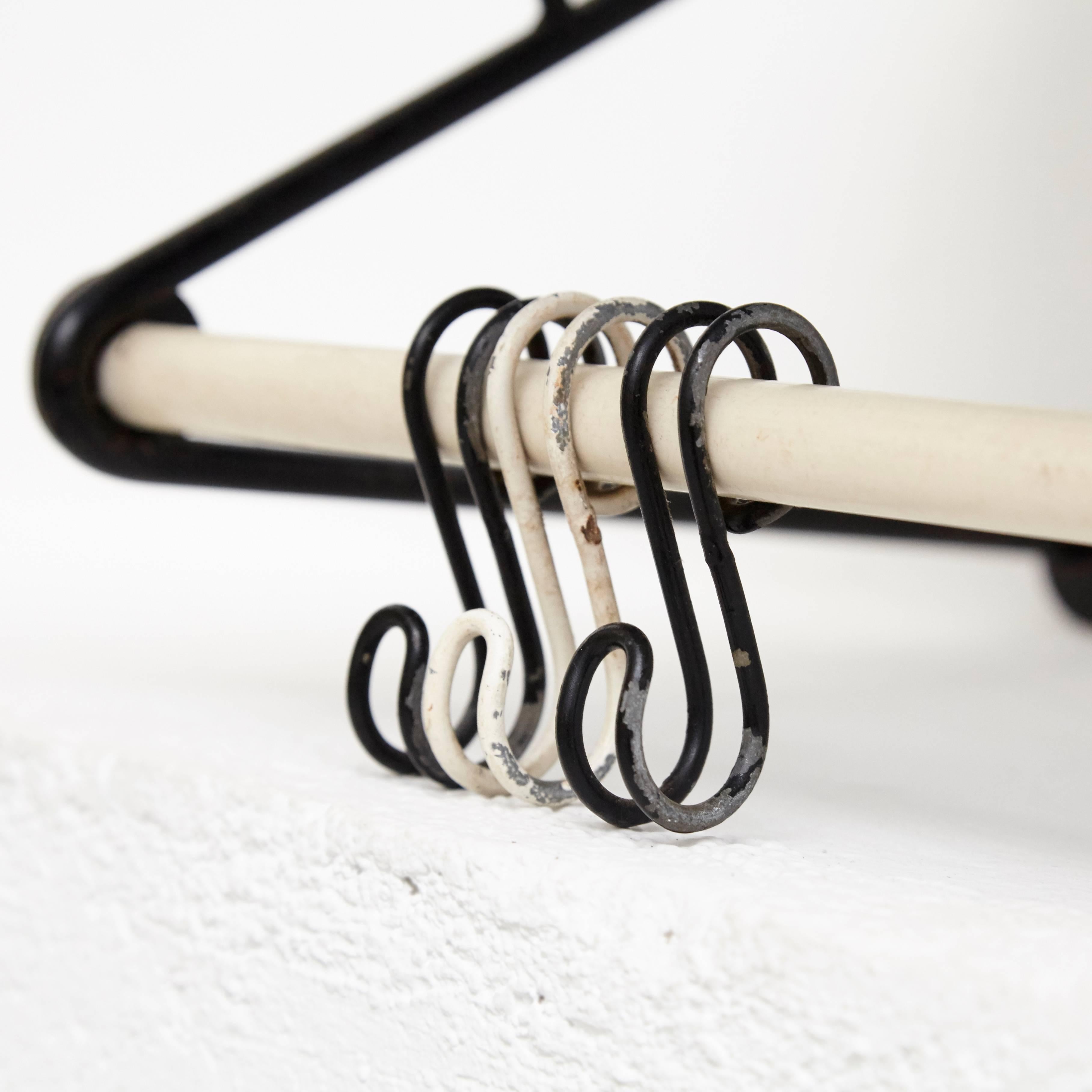 Mathieu Mategot Coat Rack for Artimeta Soest, circa 1950 In Good Condition In Barcelona, Barcelona