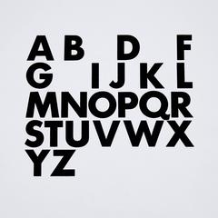 Joan Brossa Lithograph Visual Poem "Elegia Al Che"