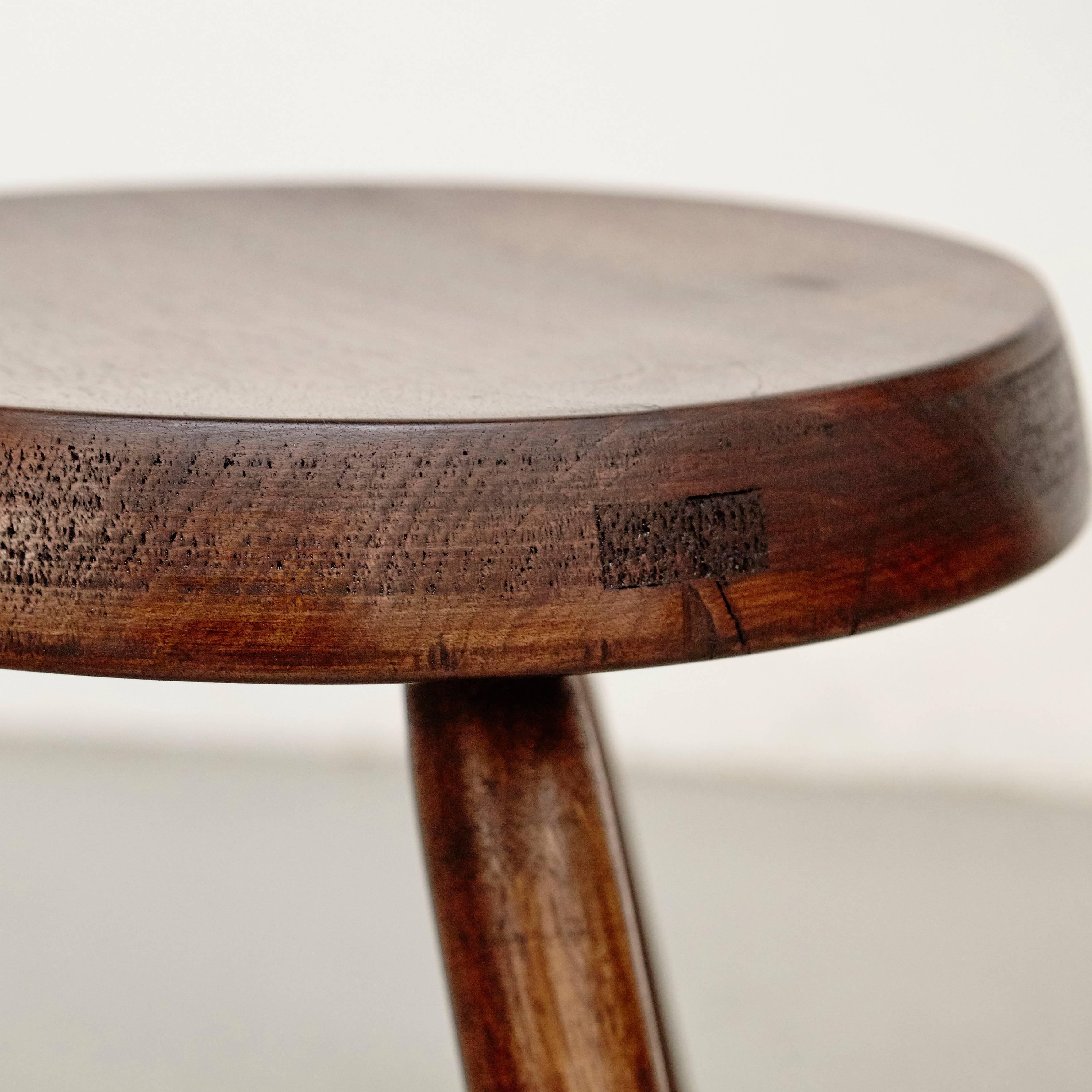 Late 20th Century Stool in the Style of Charlotte Perriand