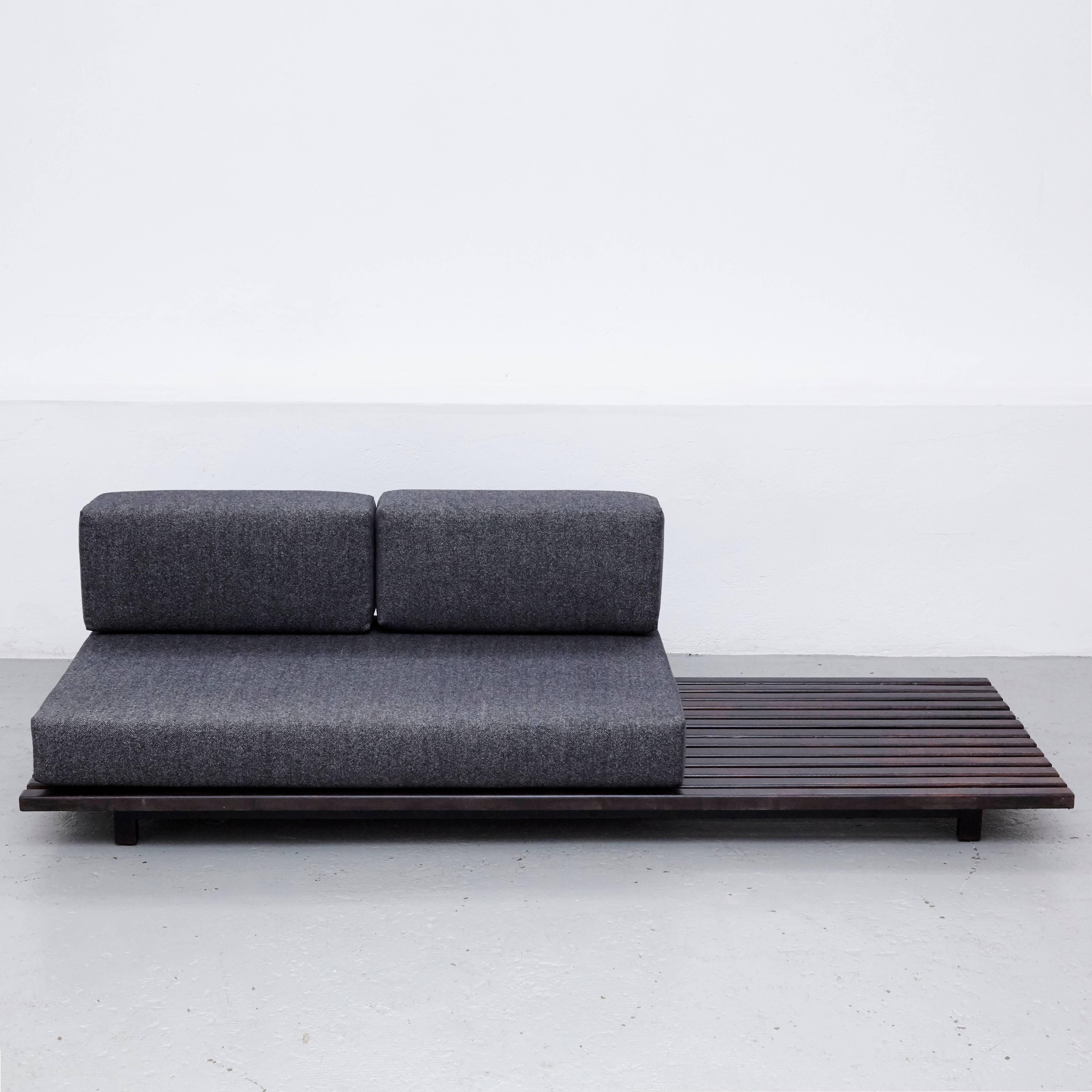 Charlotte Perriand Cansado Low Bench, circa 1950 In Good Condition In Barcelona, Barcelona