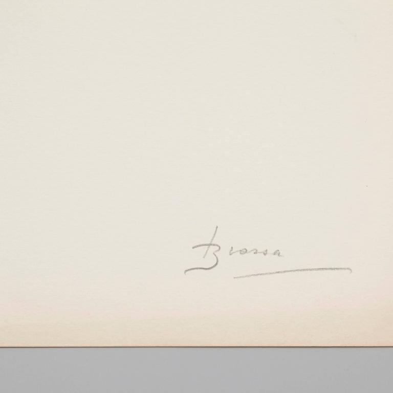 Joan Brossa Lithograph Visual Poem For Sale at 1stdibs