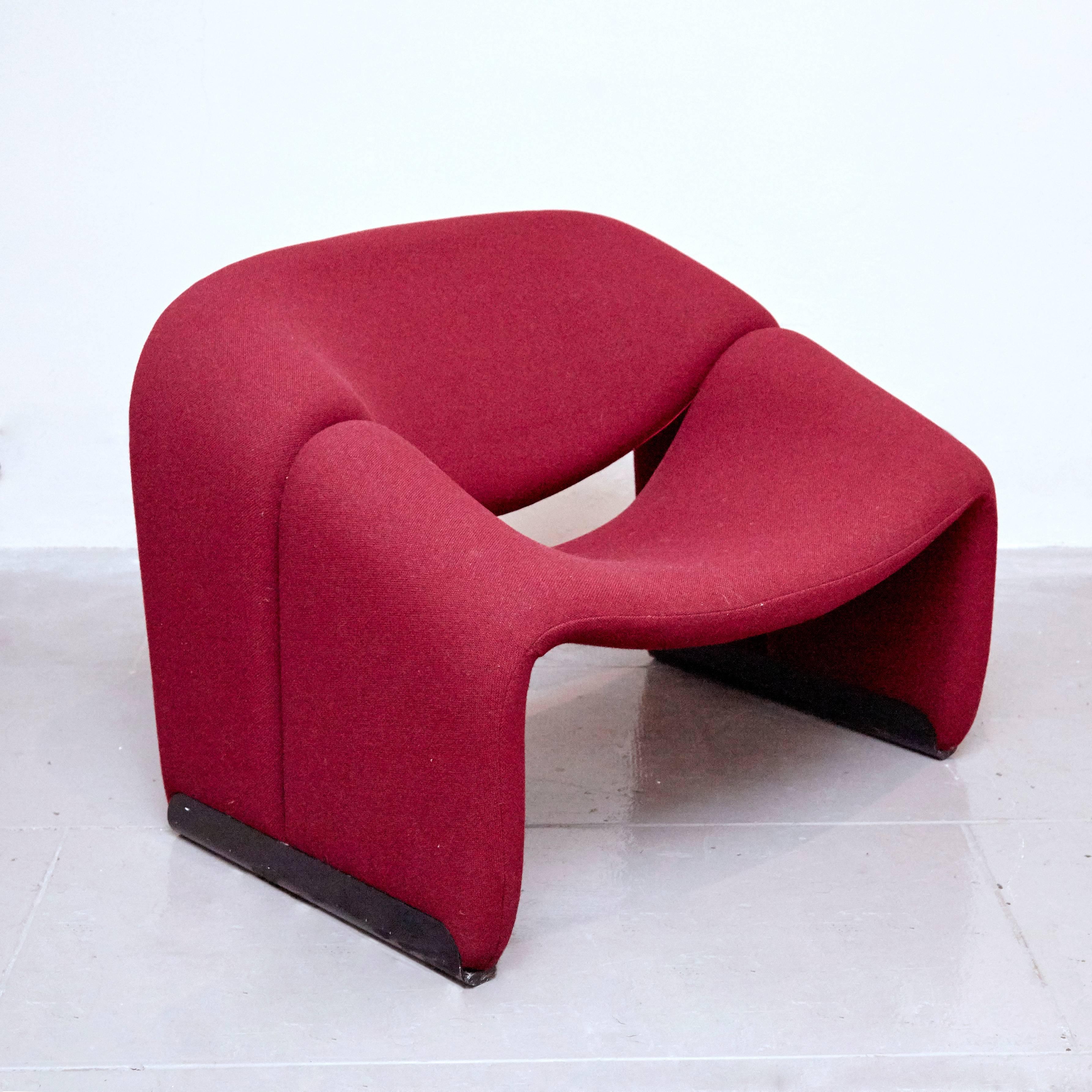 Mid-Century Modern Piere Paulin Groovy Lounge Chair, circa 1970