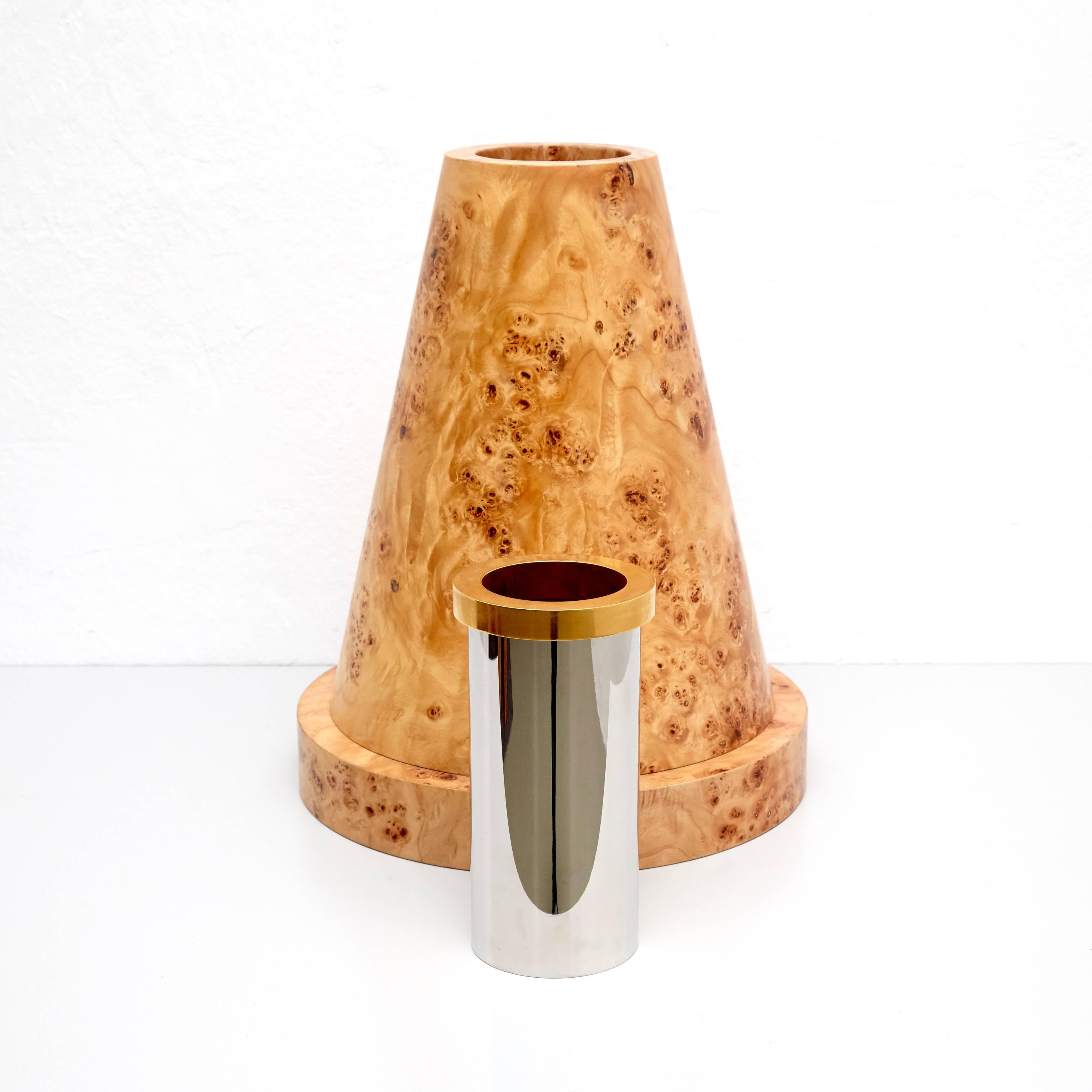 Twenty-Seven Woods for a Chinese Artificial Flower Vase O by Ettore Sottsass 5