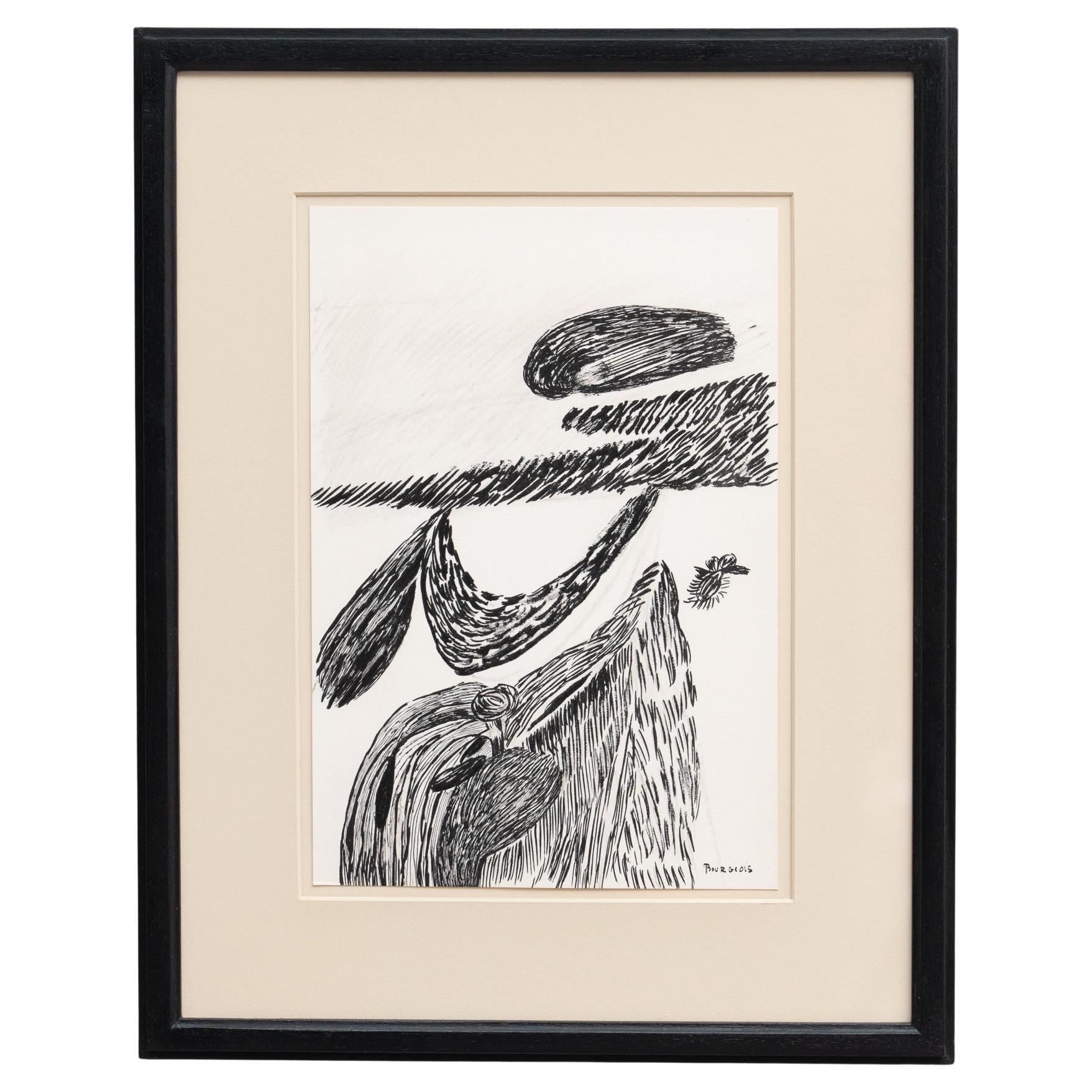 Louise Bourgeois 'Inner Life' Lithography, 1985 For Sale