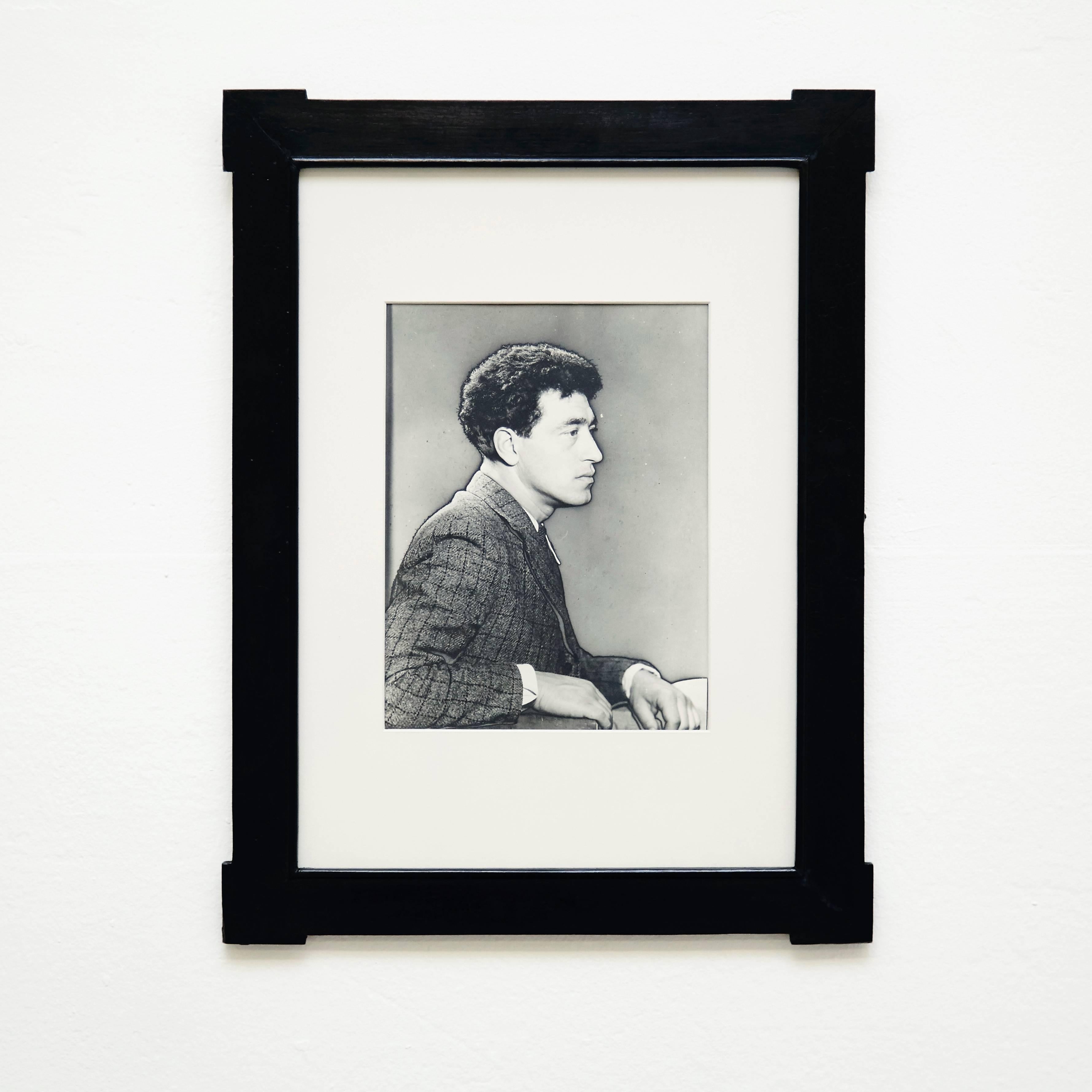 French Man Ray Photograph of Giacometti