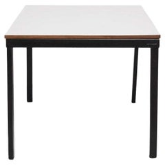 Retro Charlotte Perriand Metal, Wood and Formica Bridge Table for Cansado, circa 1950