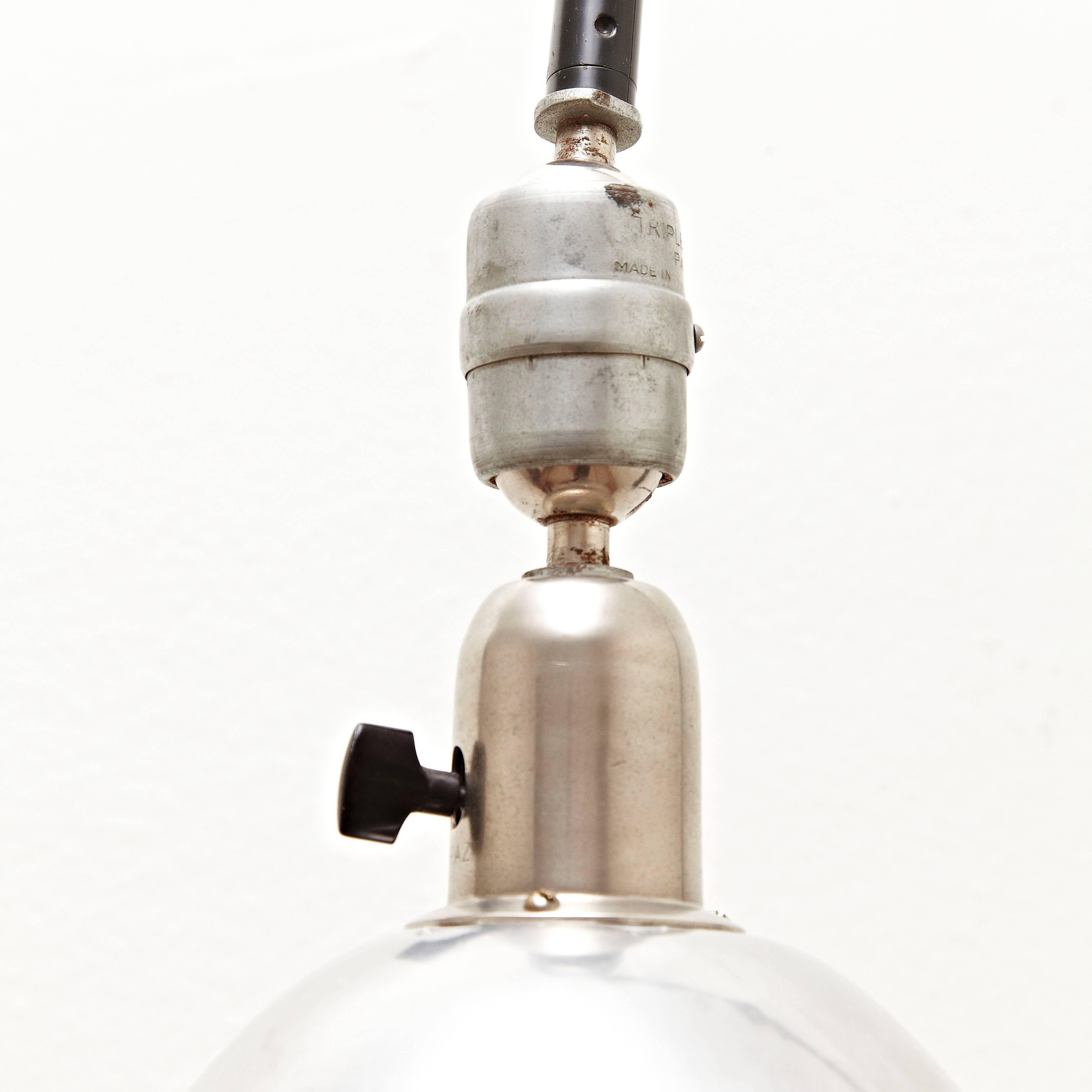 Mid-Century Modern Johan Petter Johansson Triplex Wall Lamp, circa 1930