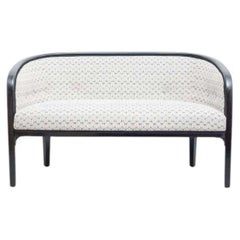 Canapé Josef Hoffmann par Kohn, début du 20e siècle, bois et tissu