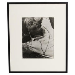 László Moholy-Nagy "Portrait of Ellen Frank" Black and White Framed Photography
