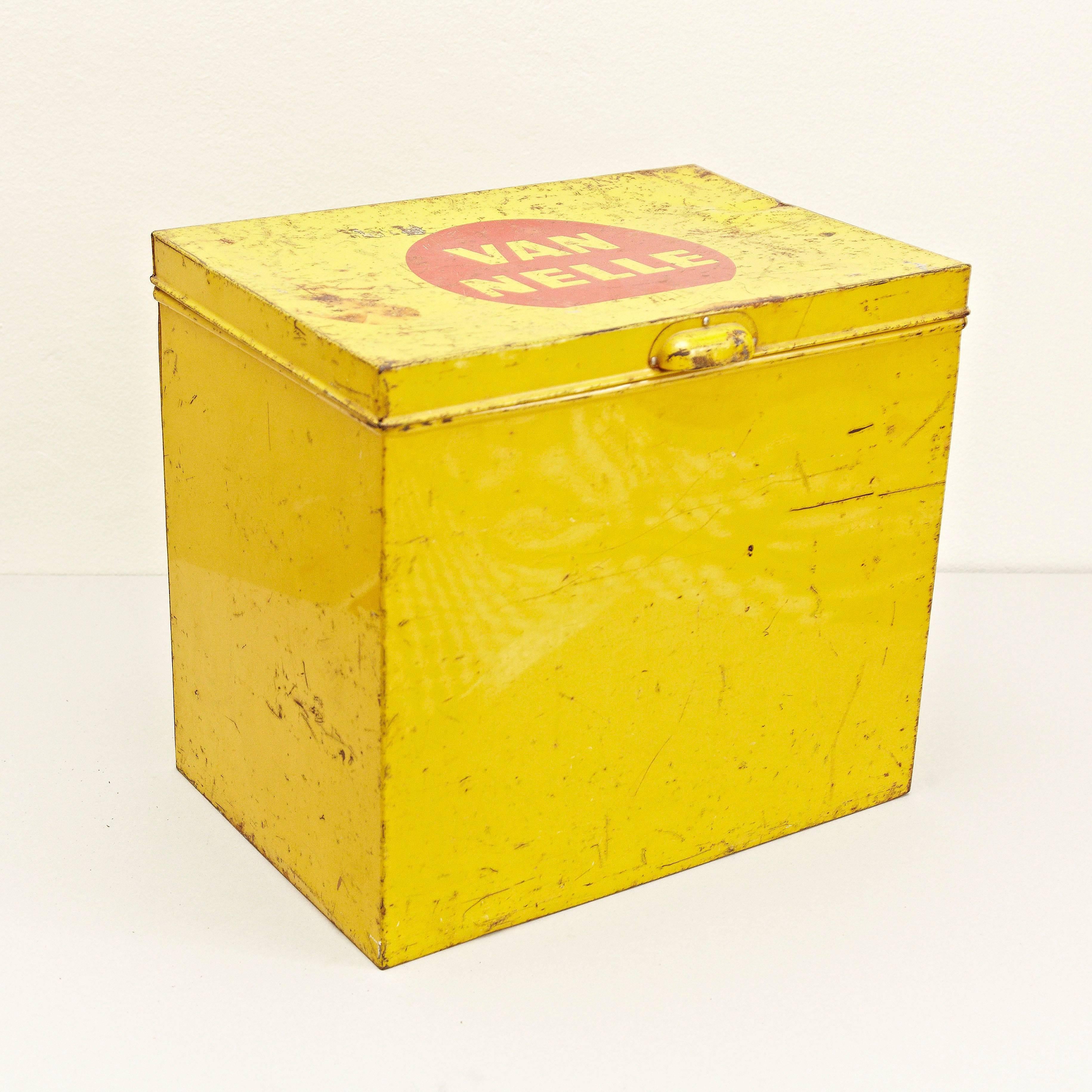 Mid-Century Modern Van Nelle Tea Box by Jacques Jongert, circa 1930