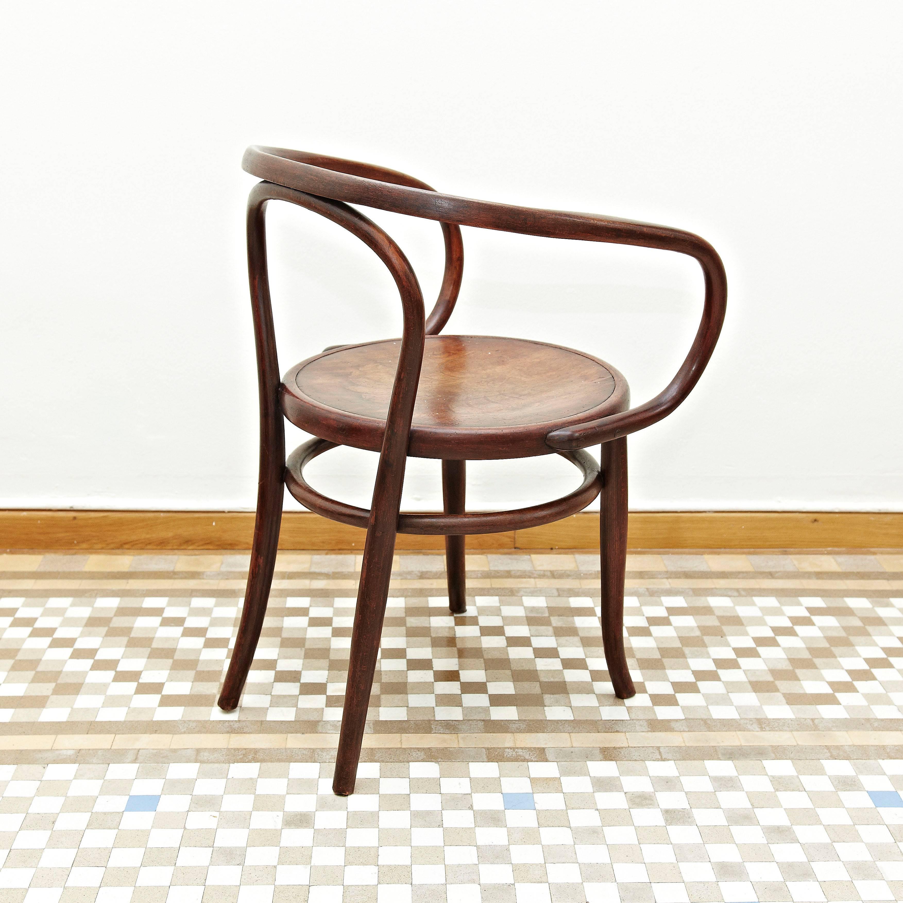 Espagnol Fauteuil Thonet 209 par Auguste Thonet pour Thonet:: vers 1900