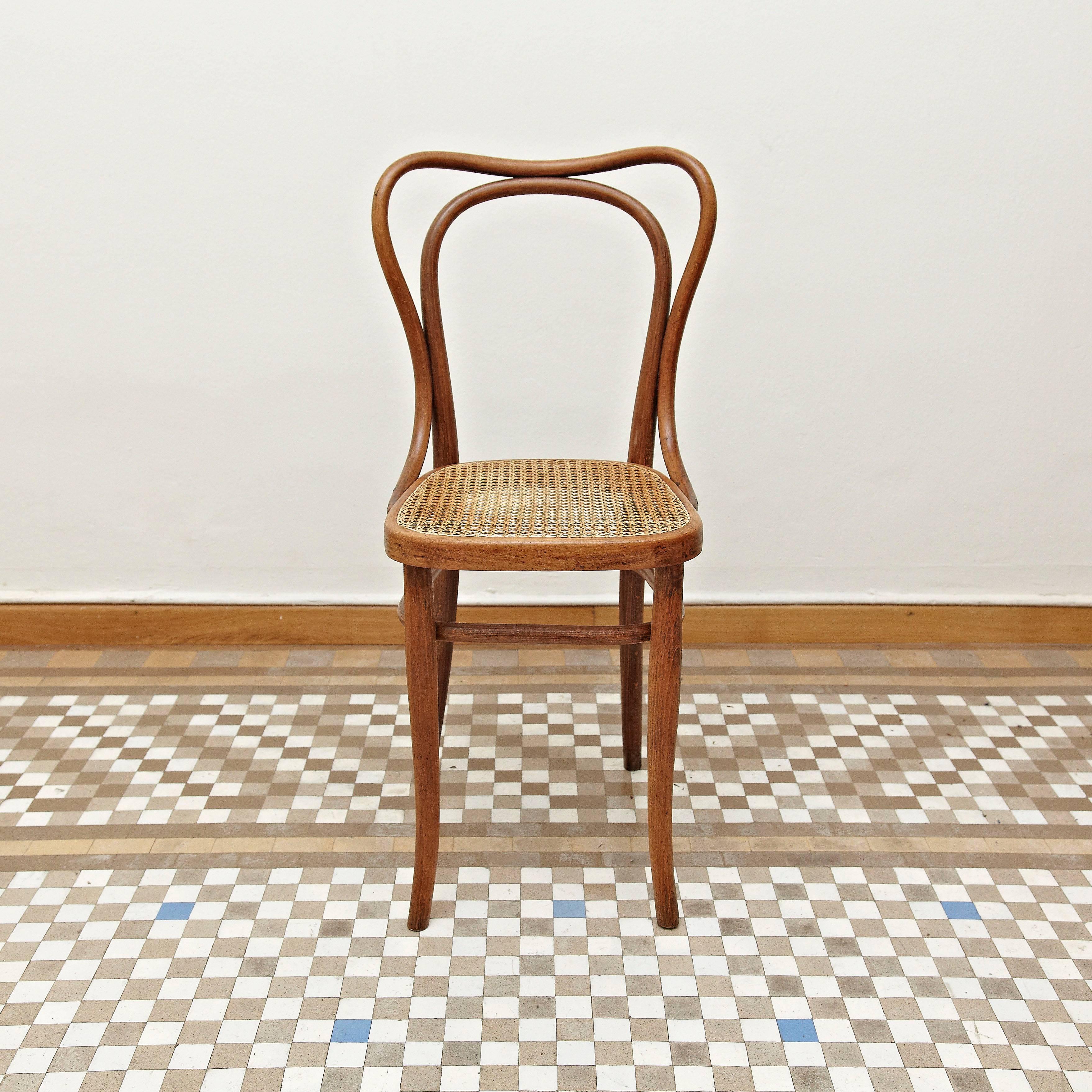 J & J.Khon Bentwood Pair of Chairs, circa 1900 In Good Condition In Barcelona, Barcelona