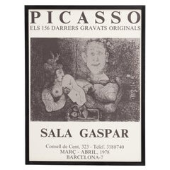 Poster della mostra Gaspar Room. 156 Incisioni di Picasso, circa 1978