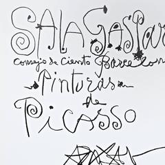 Original Picasso Lithography, Painting Exhibition, 1960