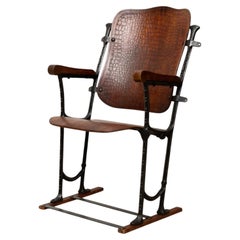 Elegance in Time: Catalan Modernism Theater Chair 'Kursaal', c. 1930