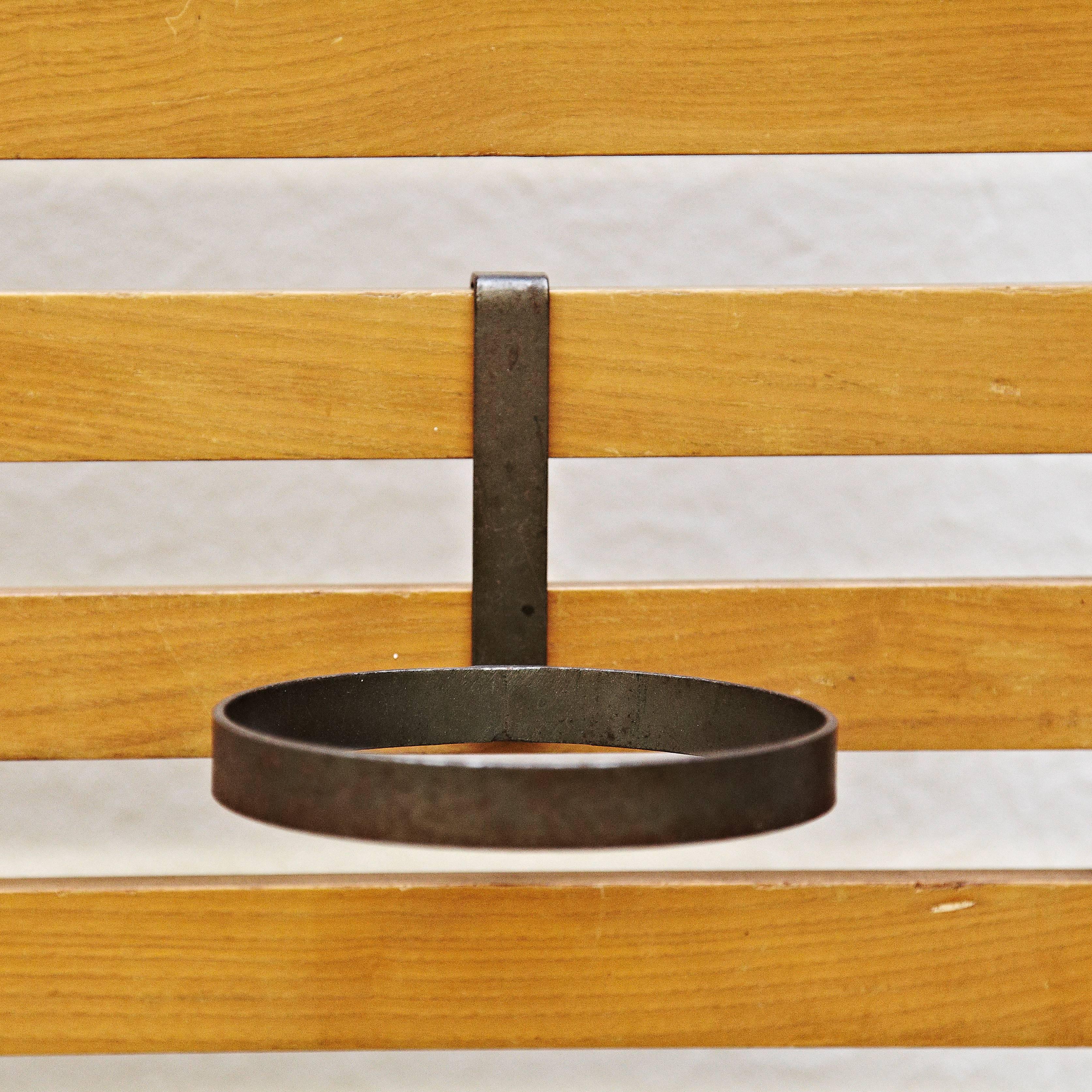 Le Corbusier and Charlotte Perriand Wall-Mounted Coatrack, circa 1950 1