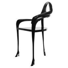 Salvador Dali Surrealist Leda Armchair Sculpture Black Label Limited Edition