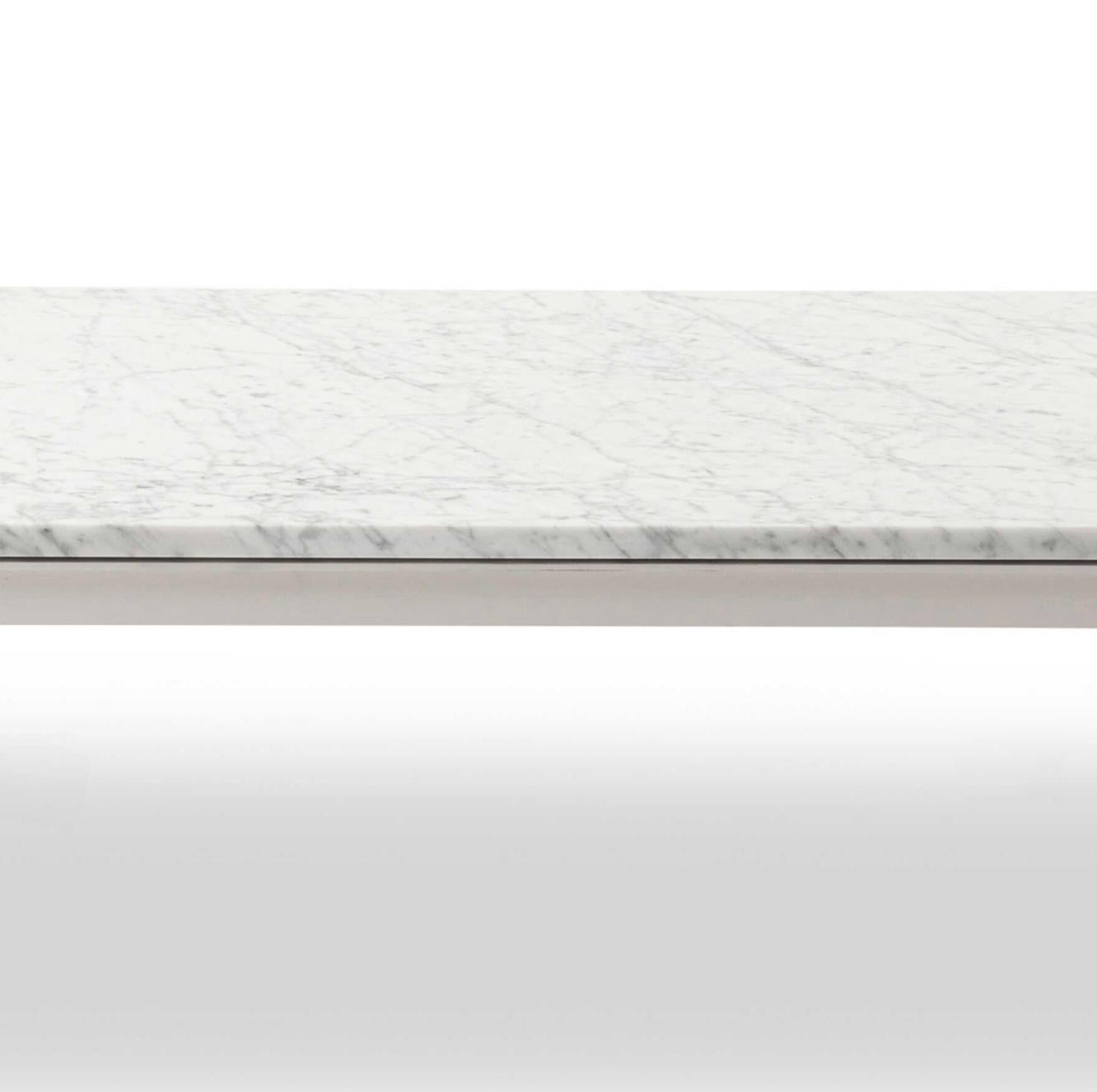Mid-Century Modern Le Corbusier Table En Tube Basse, Outdoor For Cassina For Sale