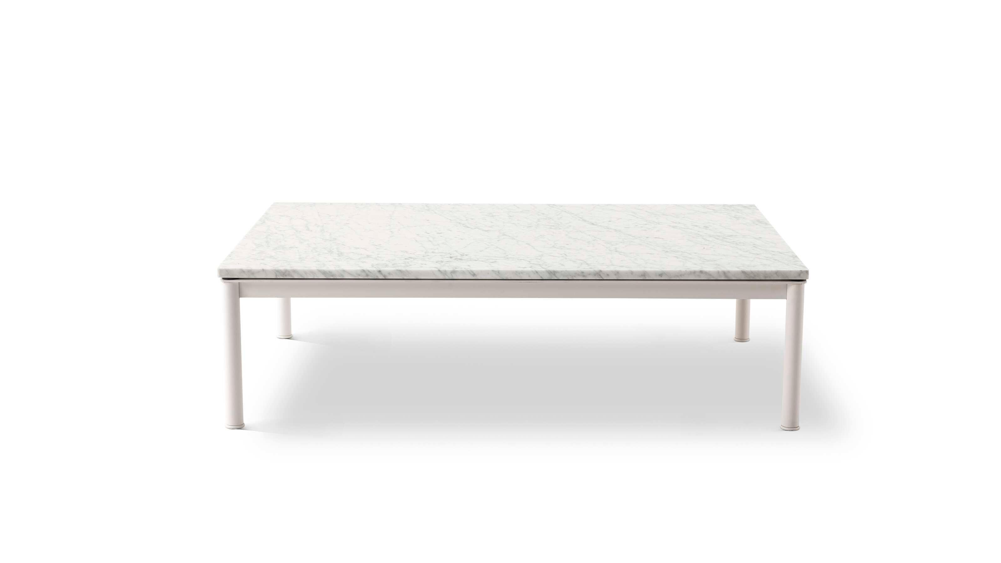 Italian Le Corbusier Table En Tube Basse, Outdoor For Cassina For Sale