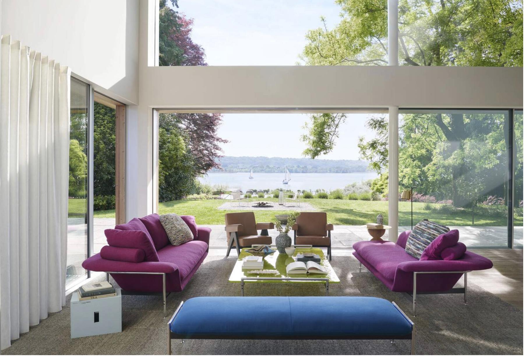 Bancs Esosoft d'Antonio Citterio pour Cassina en vente 1