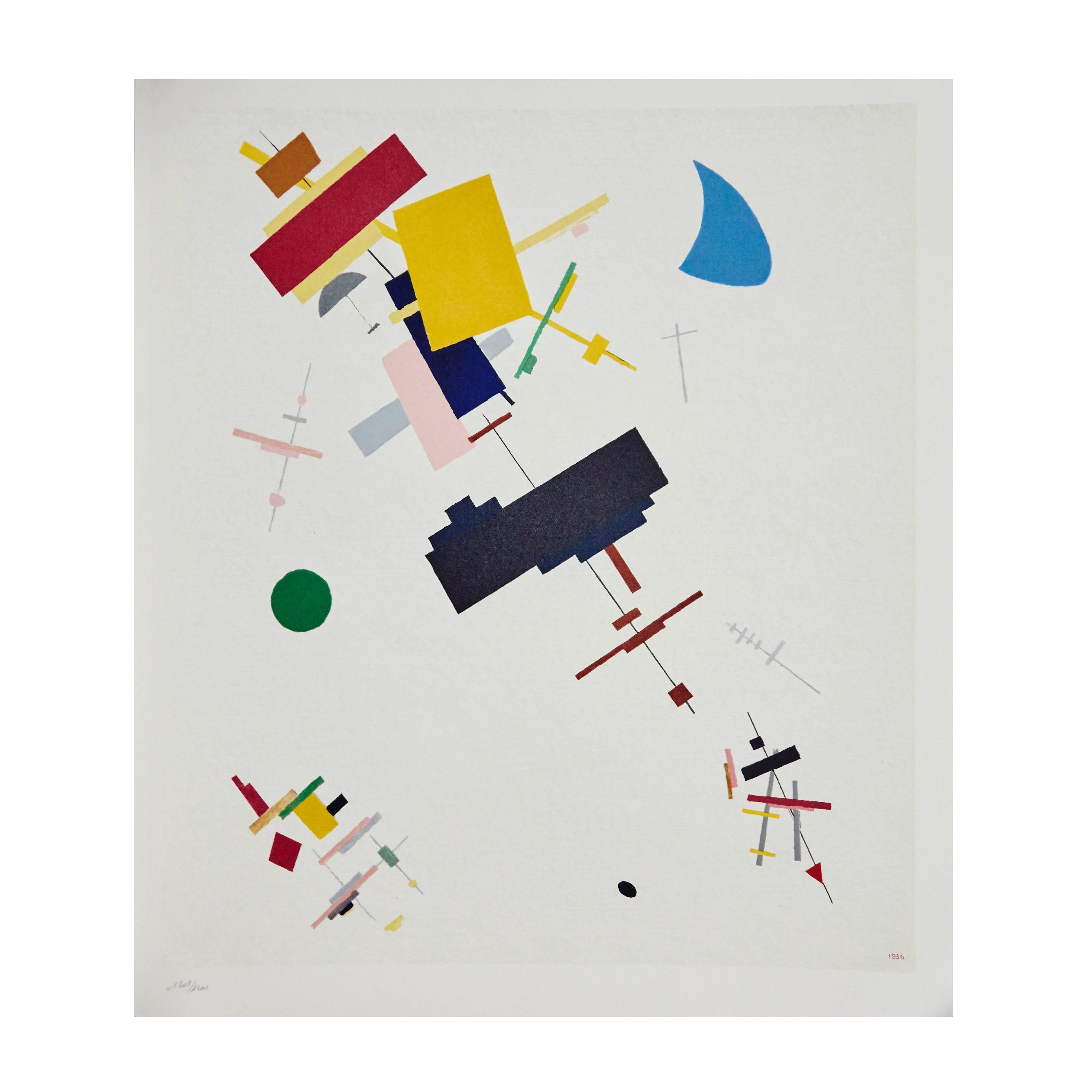 Kazimir Malevich Lithography
