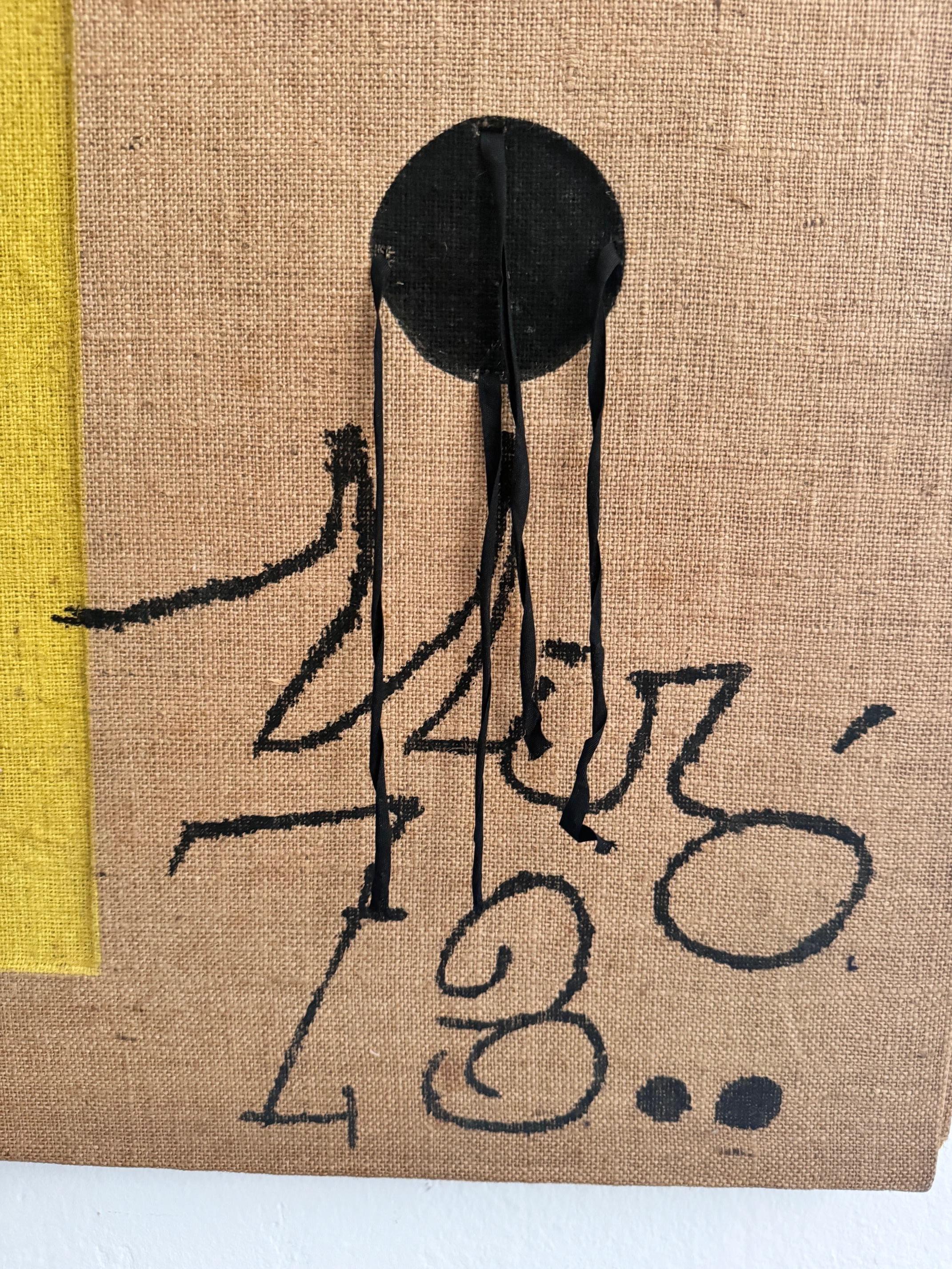 Joan Miró  Barcelona 1973 Limitierte Auflage Lithographie auf Leinen Seltenes Kunstwerk (Spanisch) im Angebot