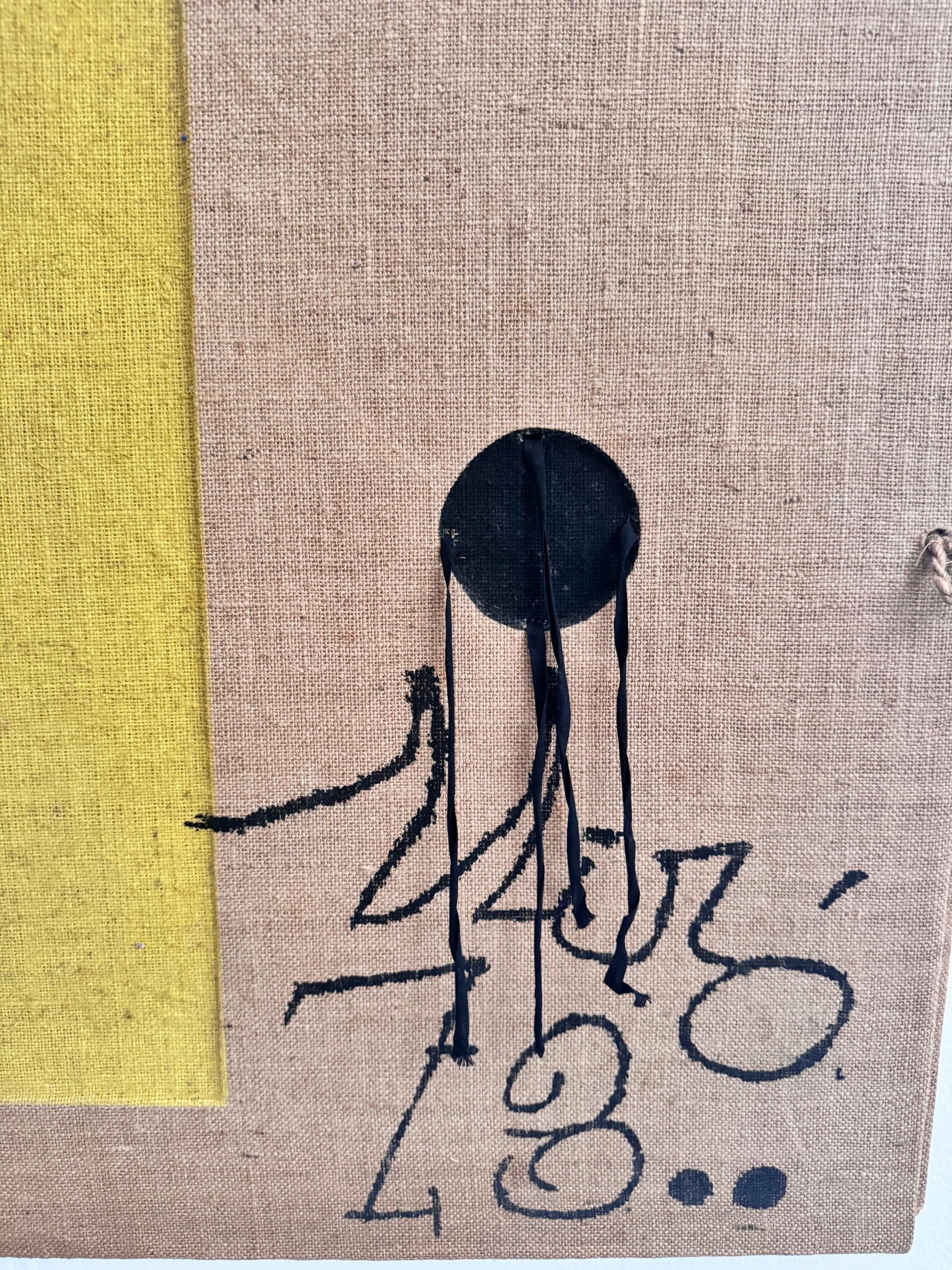 Joan Miró  Barcelona 1973 Limitierte Auflage Lithographie auf Leinen Seltenes Kunstwerk im Angebot 5