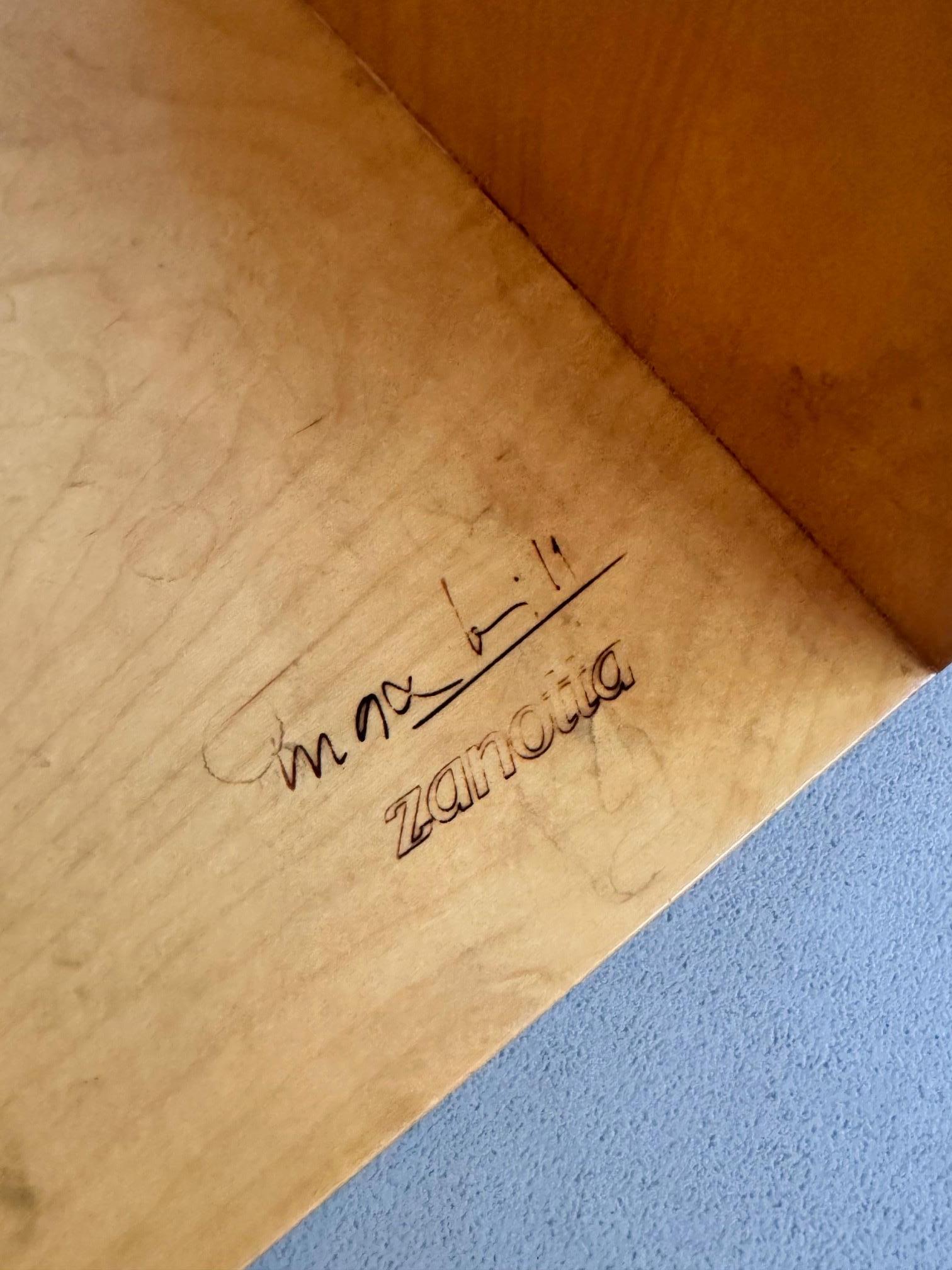 Tabouret en bois laminé Max Bill, vers 1950 en vente 2