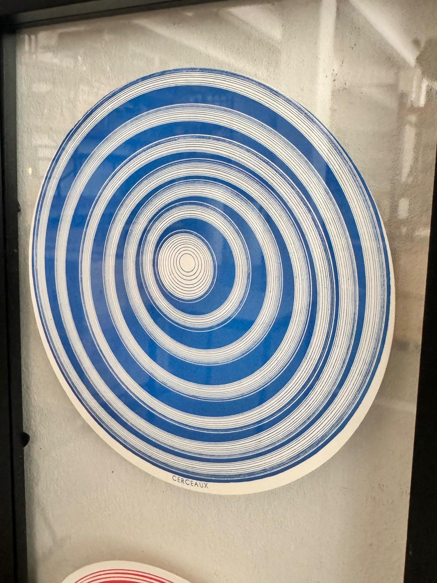 Ensemble de six rotoreliefs encadrés de Marcel Duchamp, 2000 en vente 7
